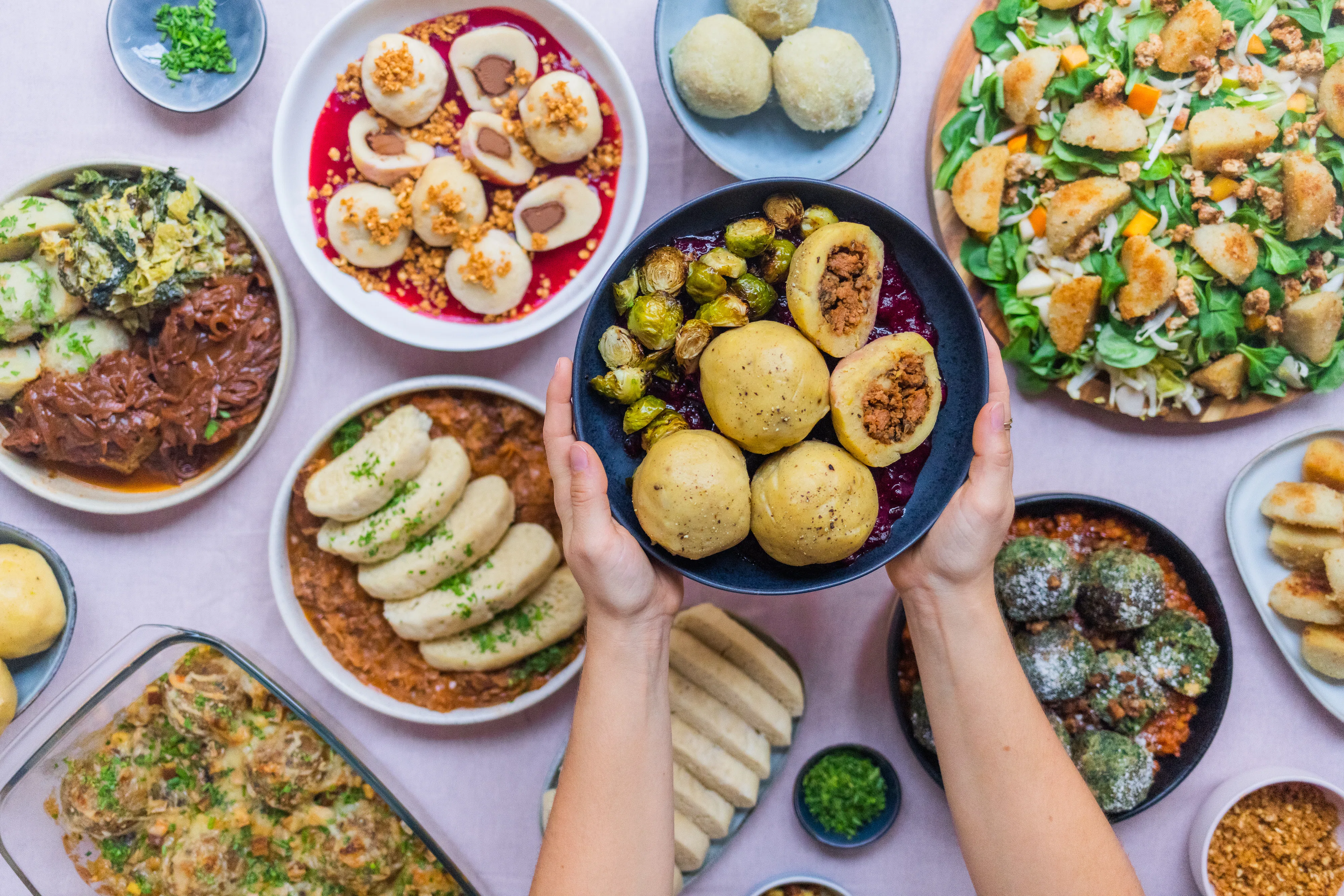 7 vegane Knödelrezepte