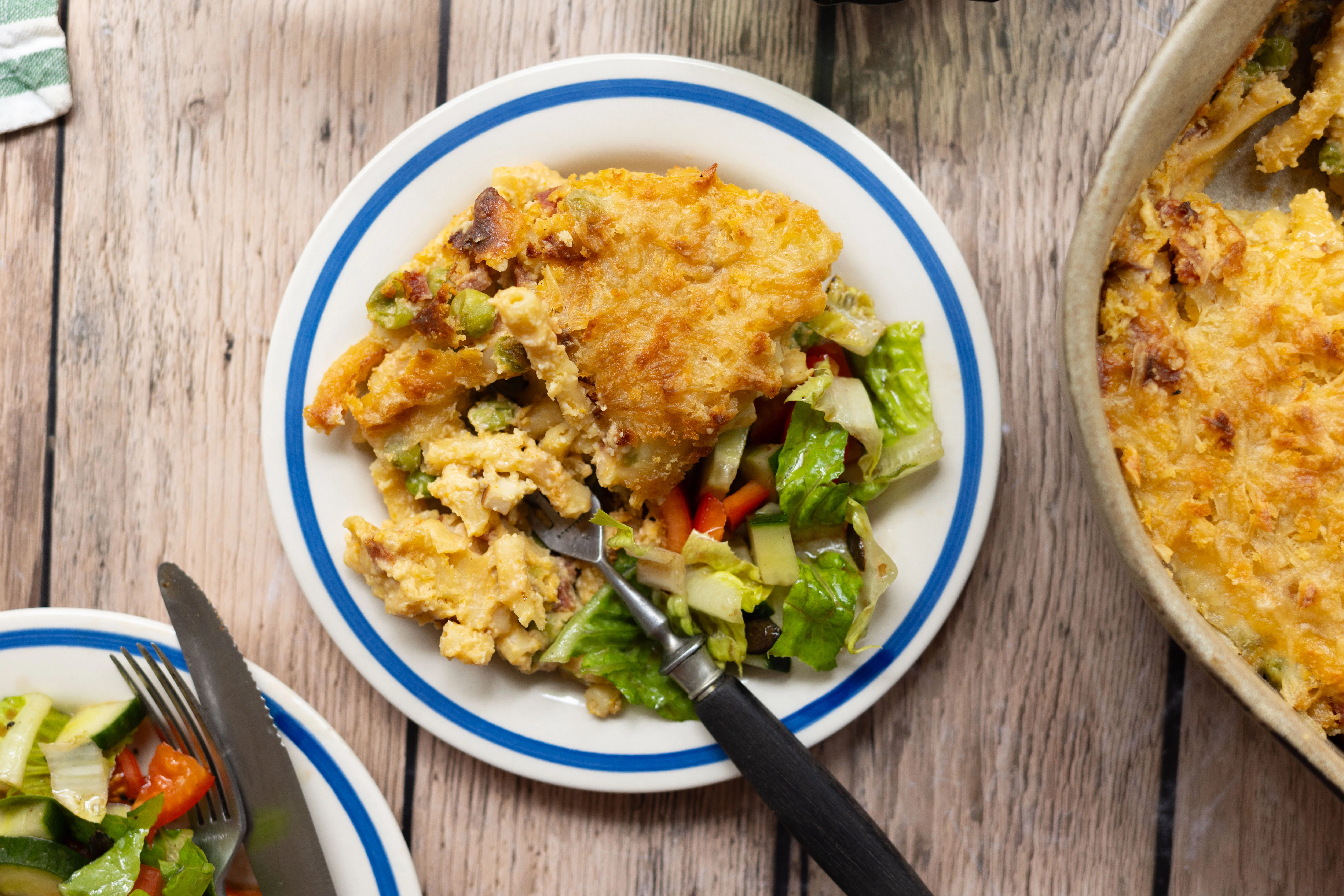 R928 Veganer Mac'n'Cheese Auflauf