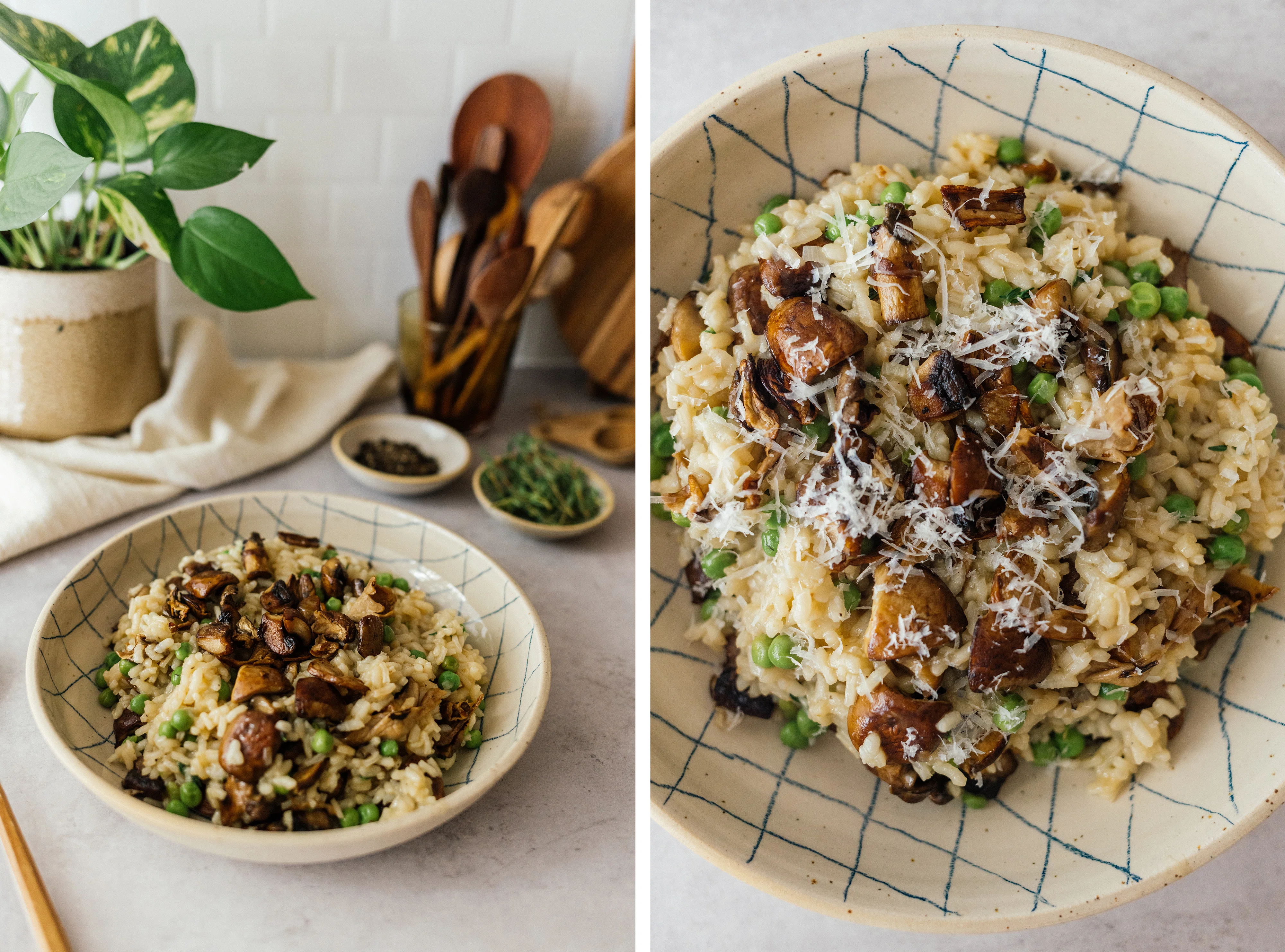 R146 Creamy Vegan Mushroom Risotto
