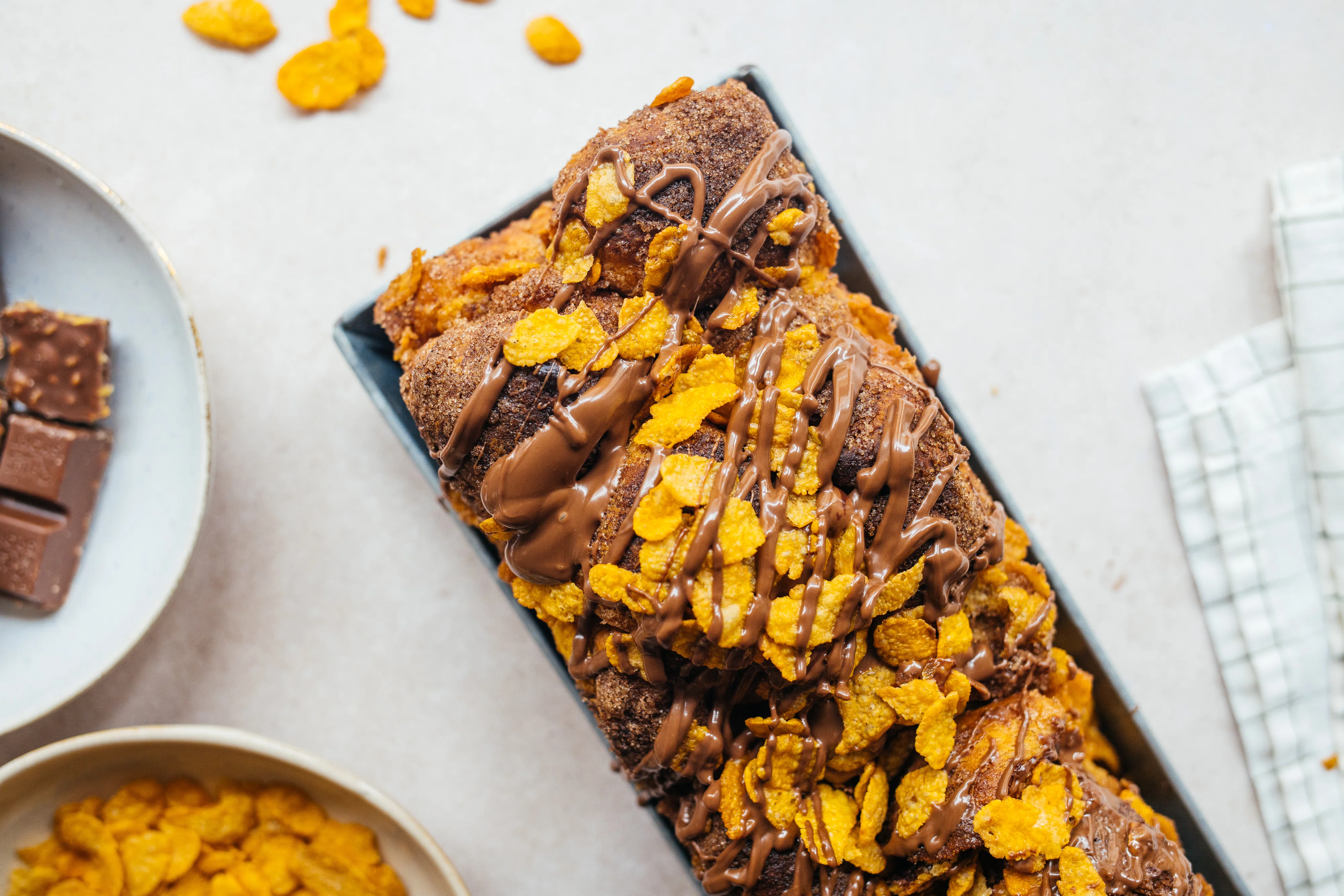 Veganes Crunchy Monkeybread