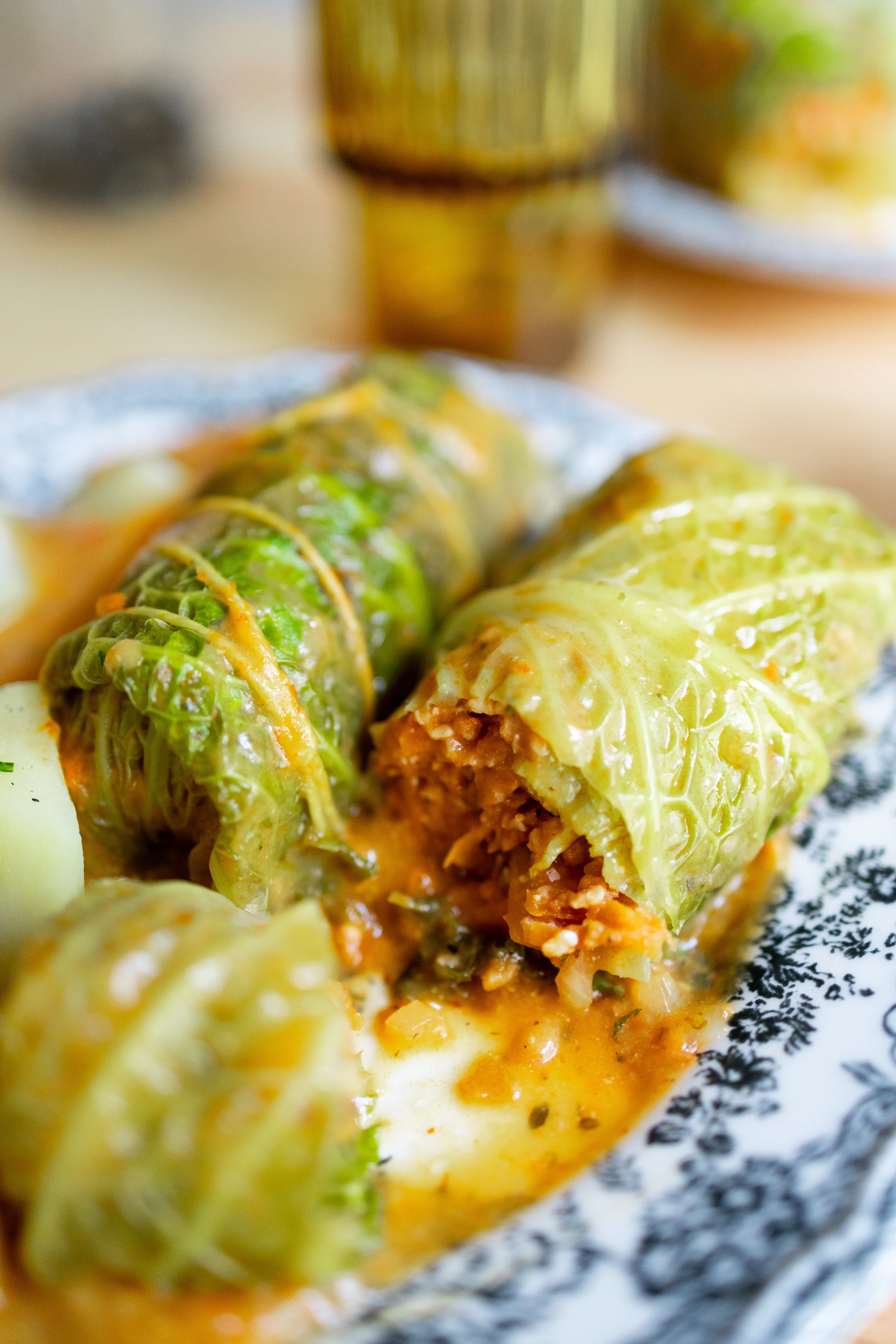 R594 Vegane Kohlrouladen