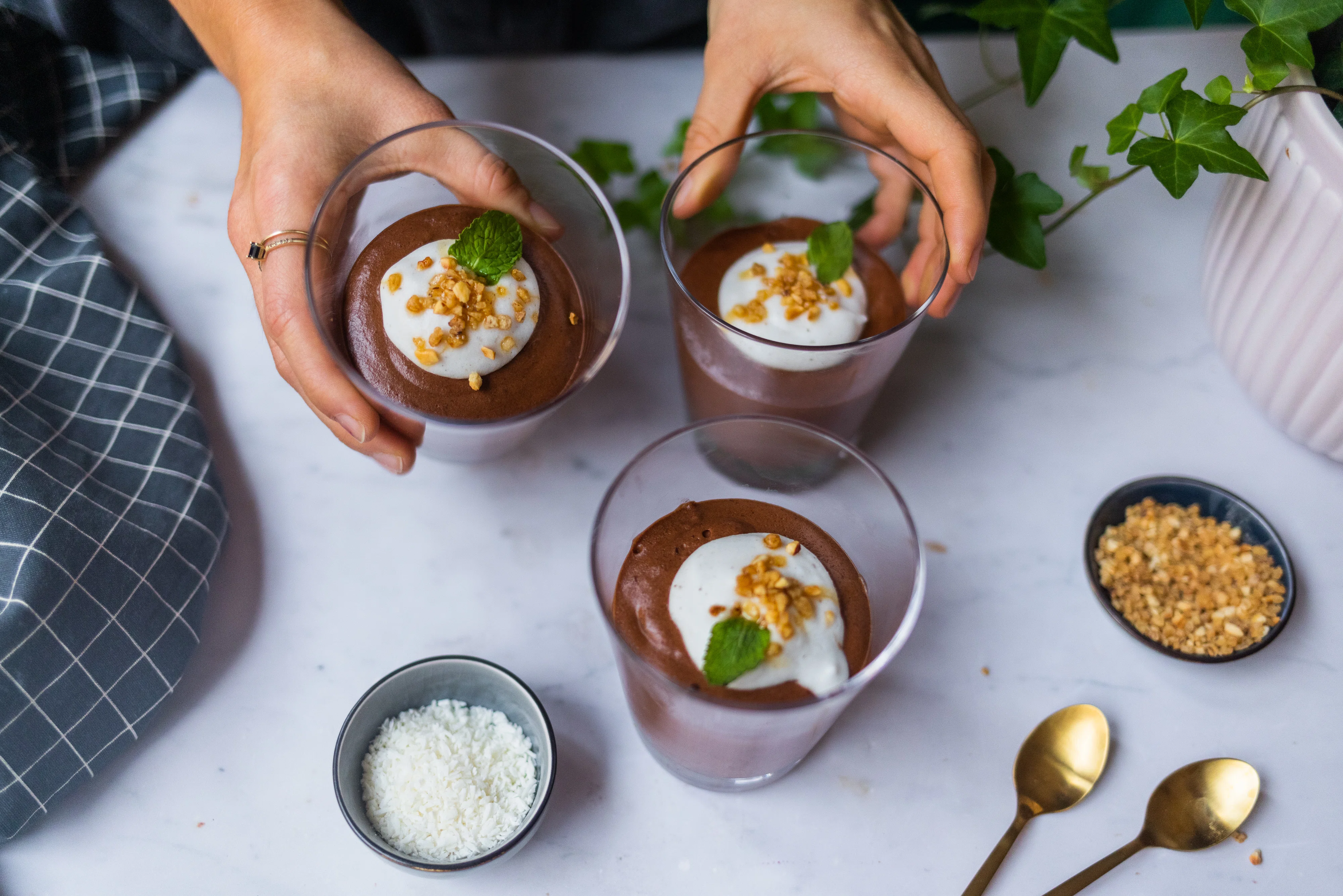 R699 Vegane Mousse au Chocolat ohne Seidentofu