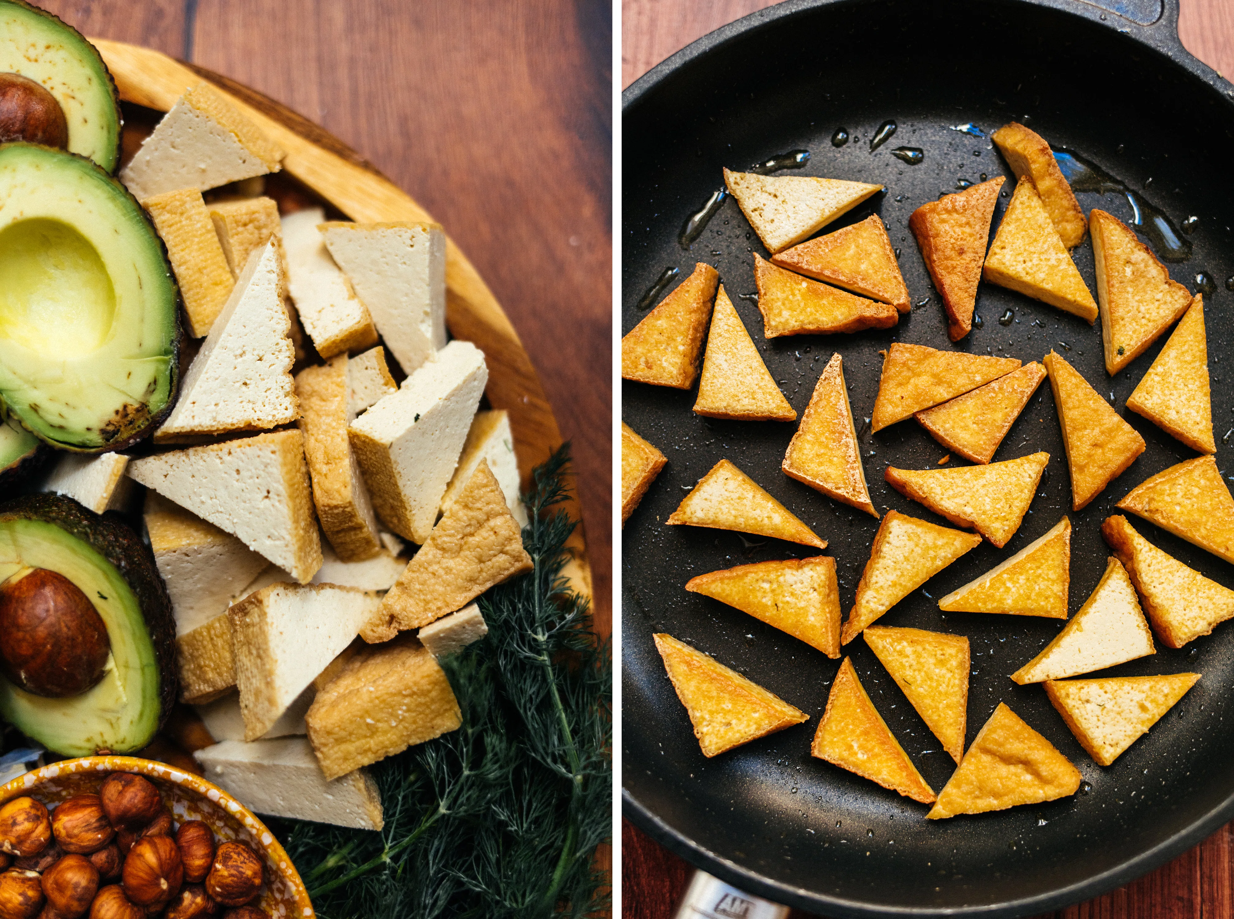 R796 Avocado Cucumber Salad with Grapefruit and Tofu