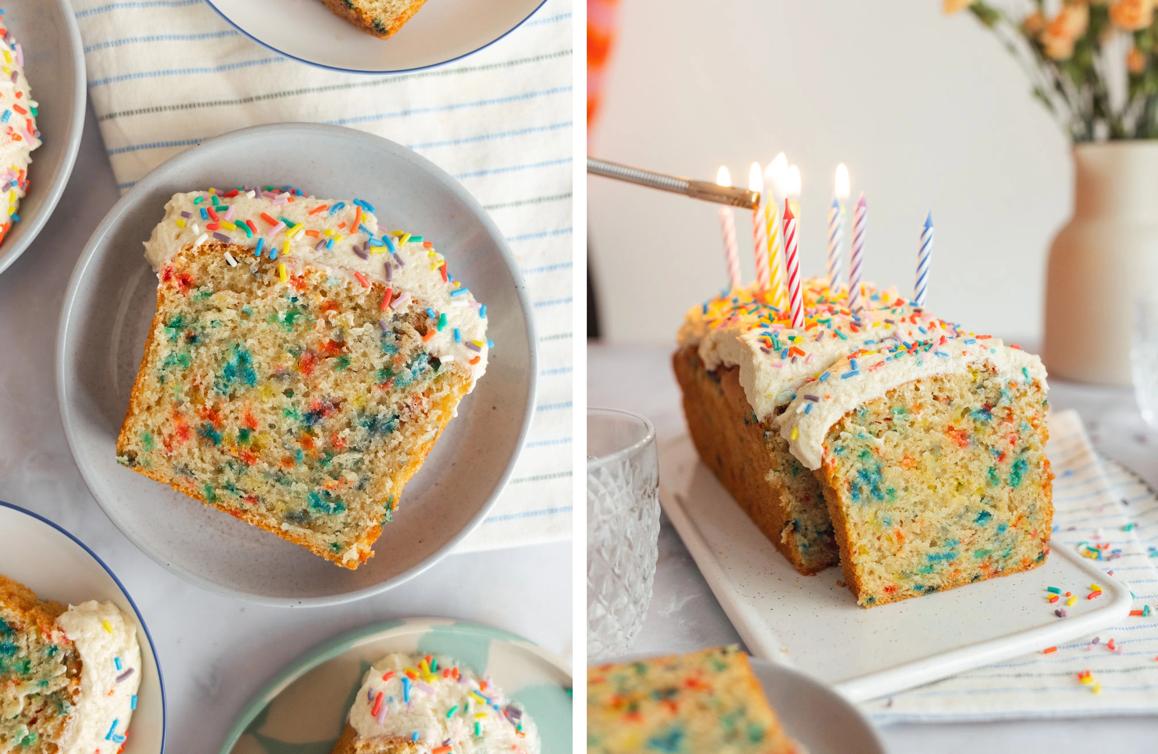 R958 Veganer Funfetti Cake