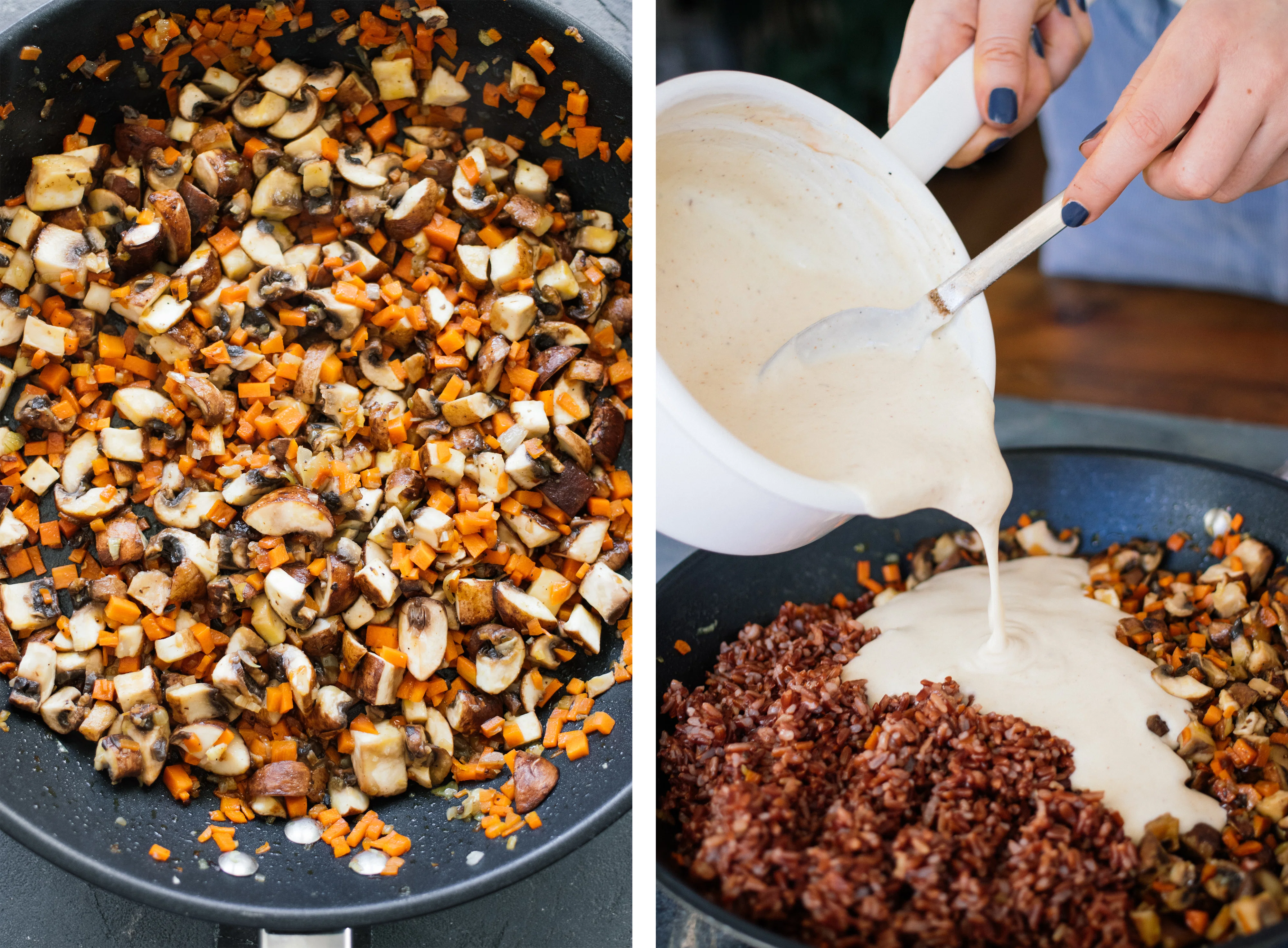 R486 Gefüllte Paprikaschoten mit rotem Reis