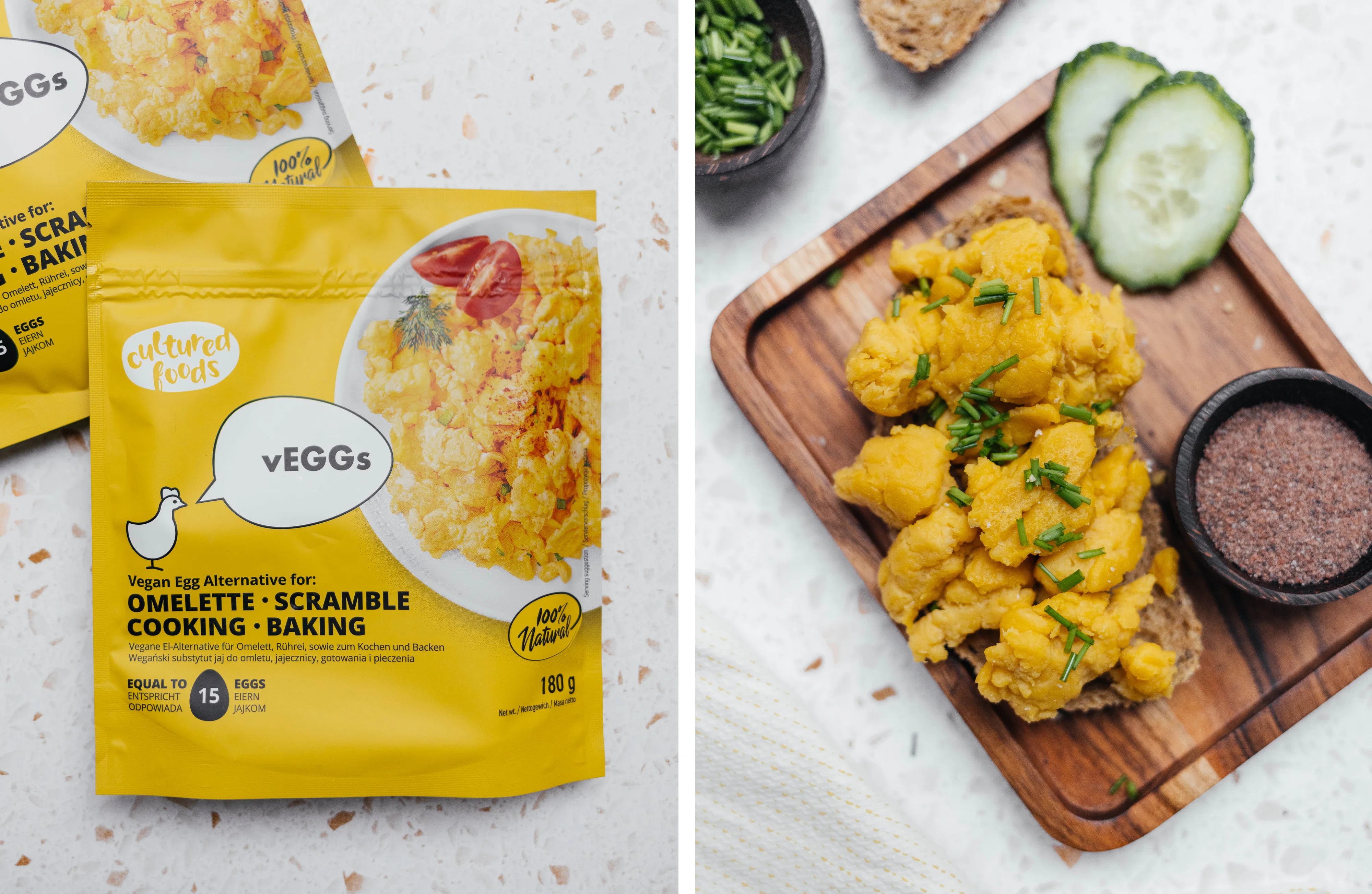 A188 Vegan Store-Bought Scrambled Eggs