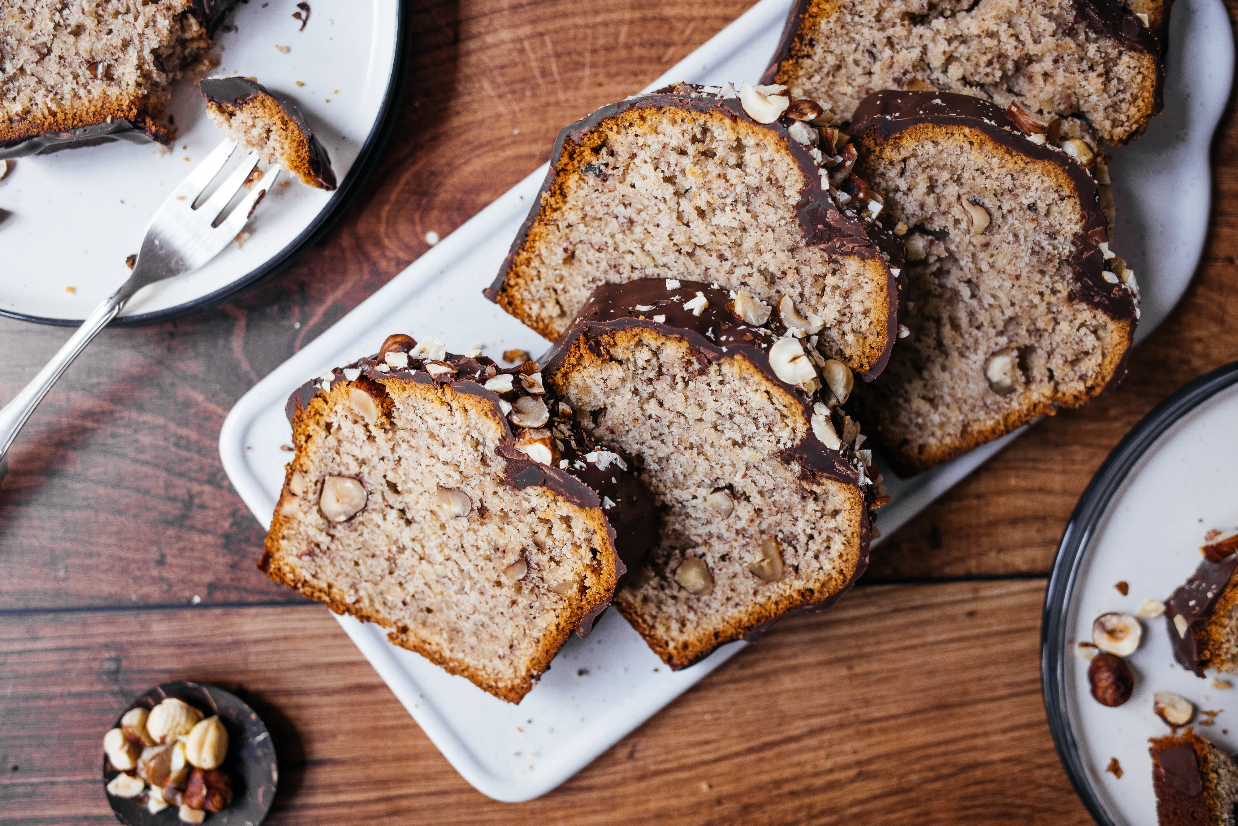 Super moist, vegan Hazelnut Cake