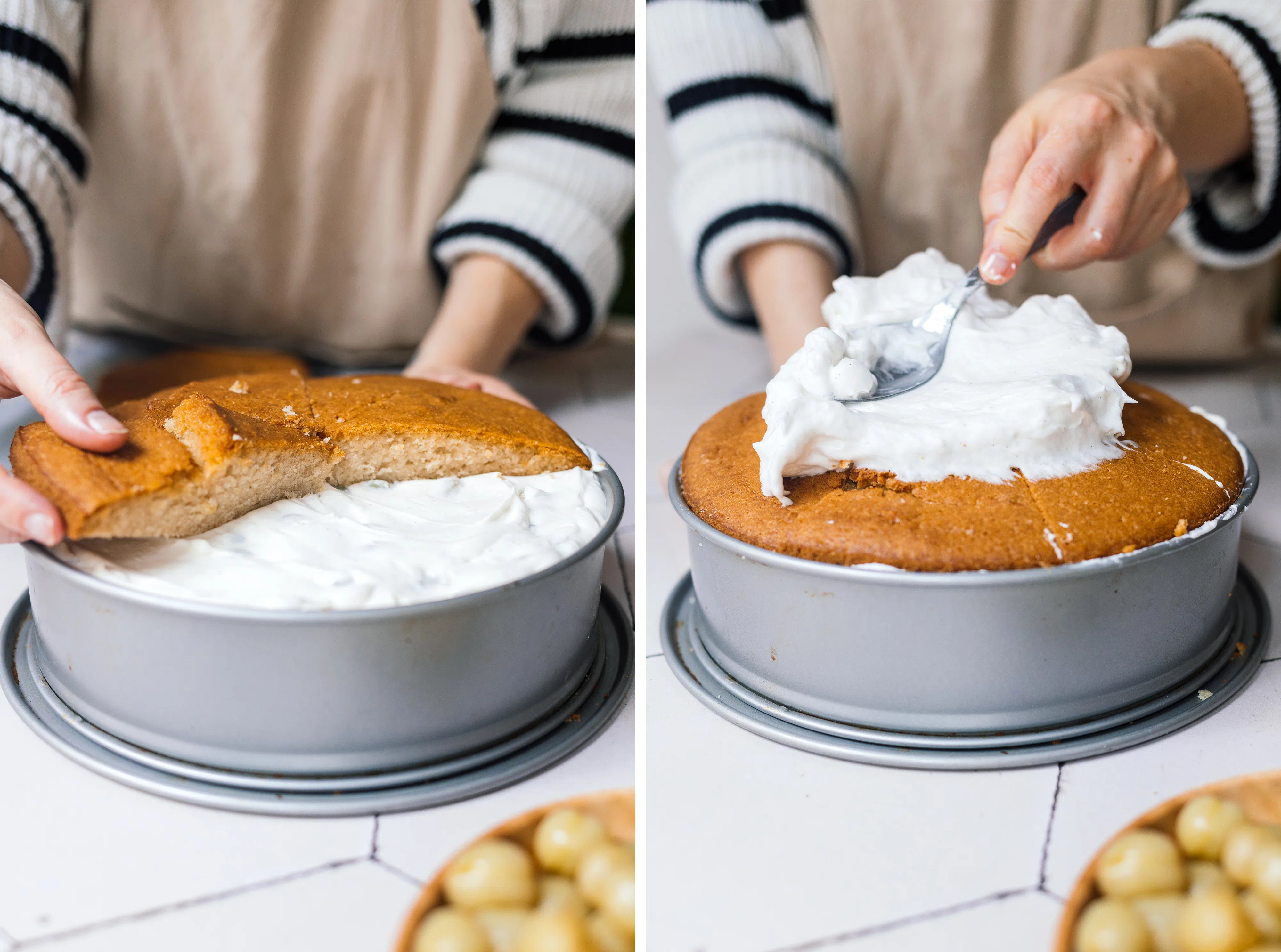 R915 Vegane Stachelbeer-Baiser-Torte