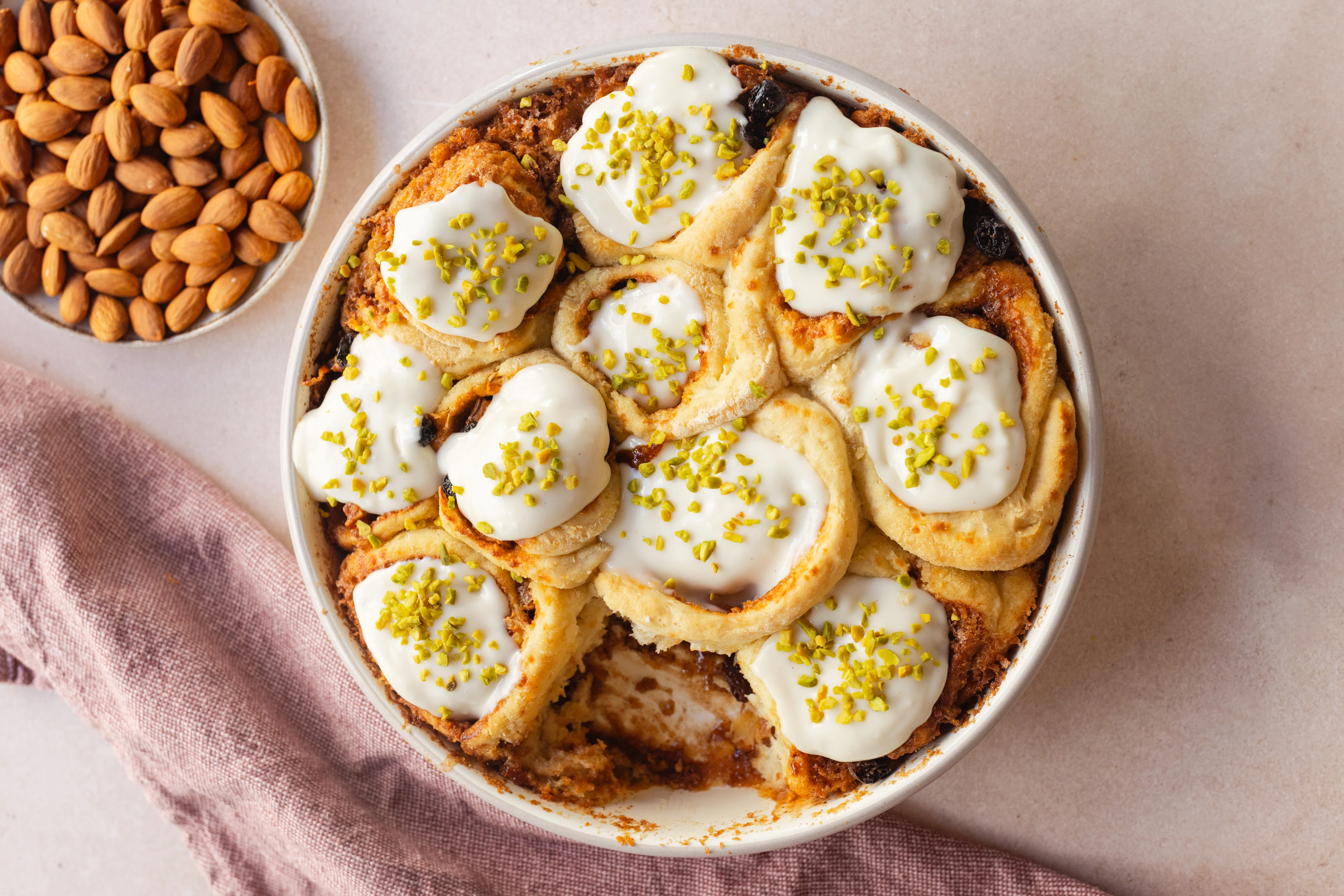 Vegane Carrot Cake Zimtschnecken
