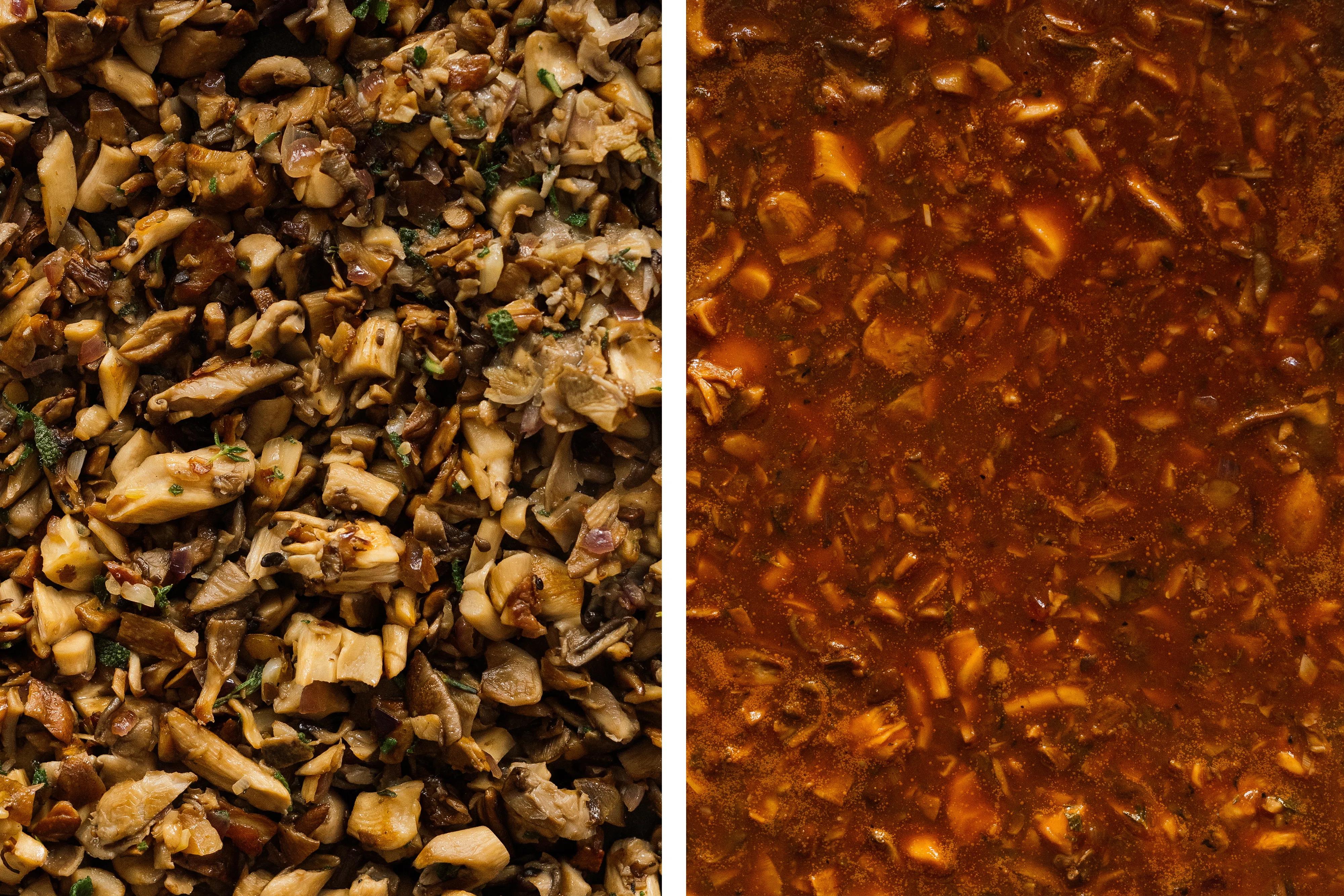 R345 Pappardelle mit Pilzragout