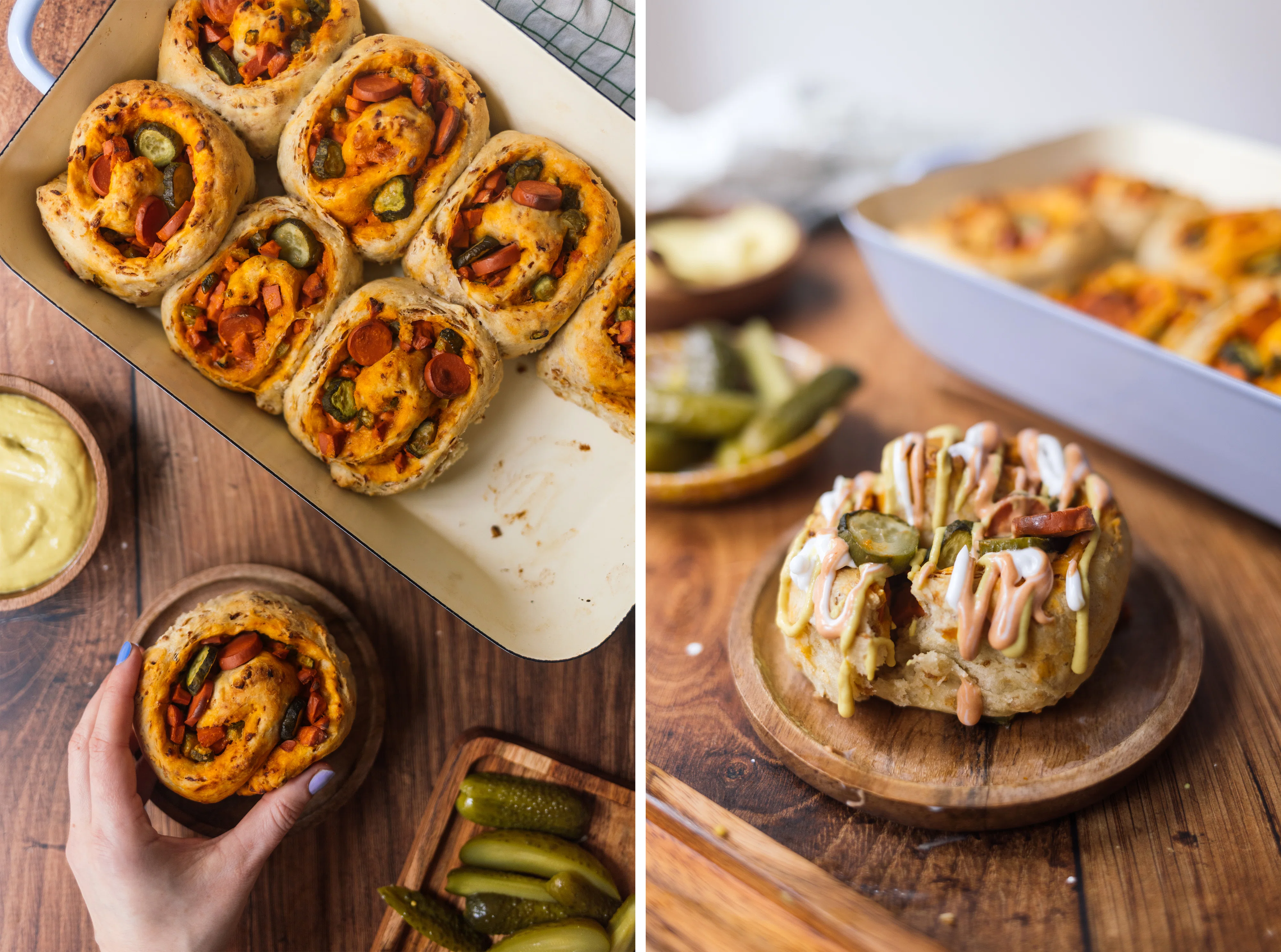 R825 Vegan Hot Dog Buns