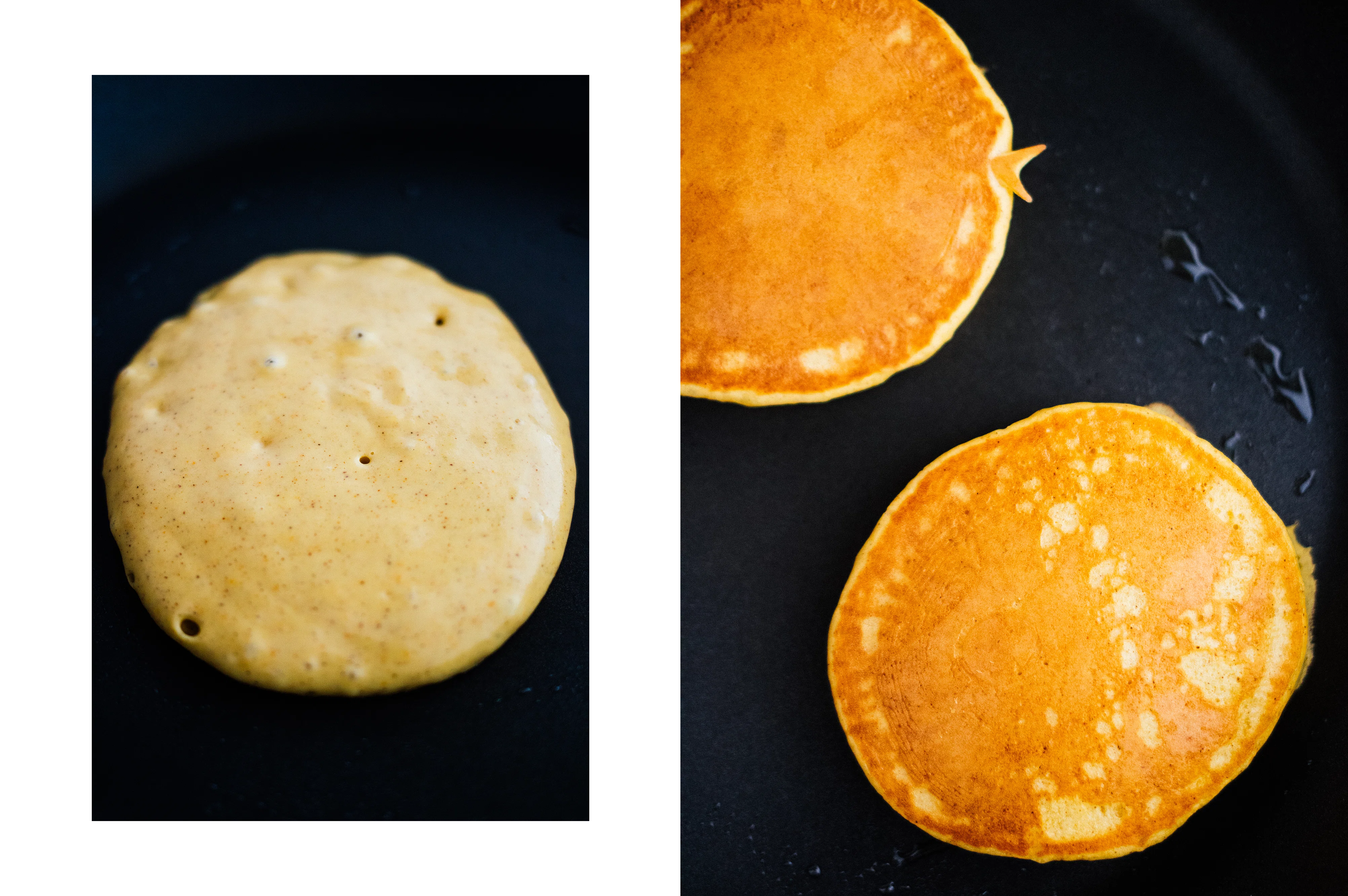 R579 Vegane Kürbis-Pancakes