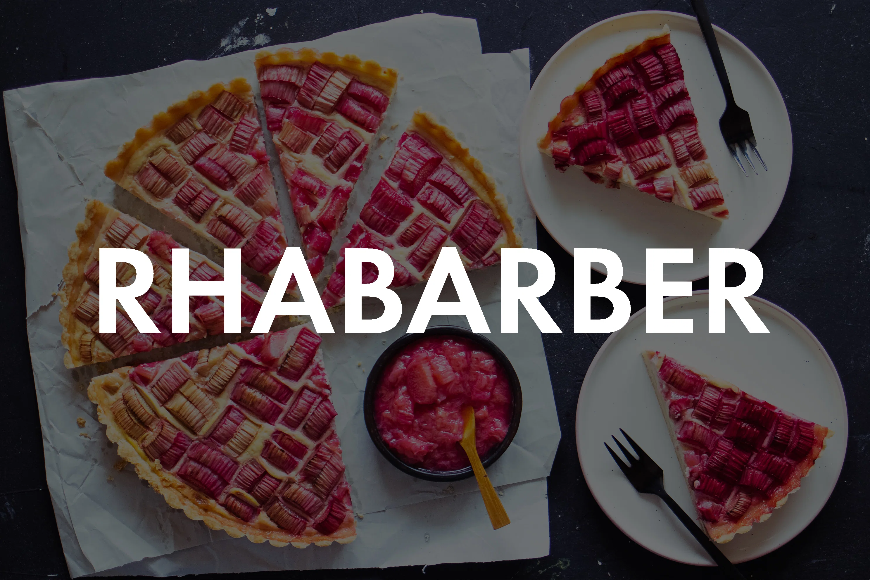 Vegane Rezepte mit Rhabarber