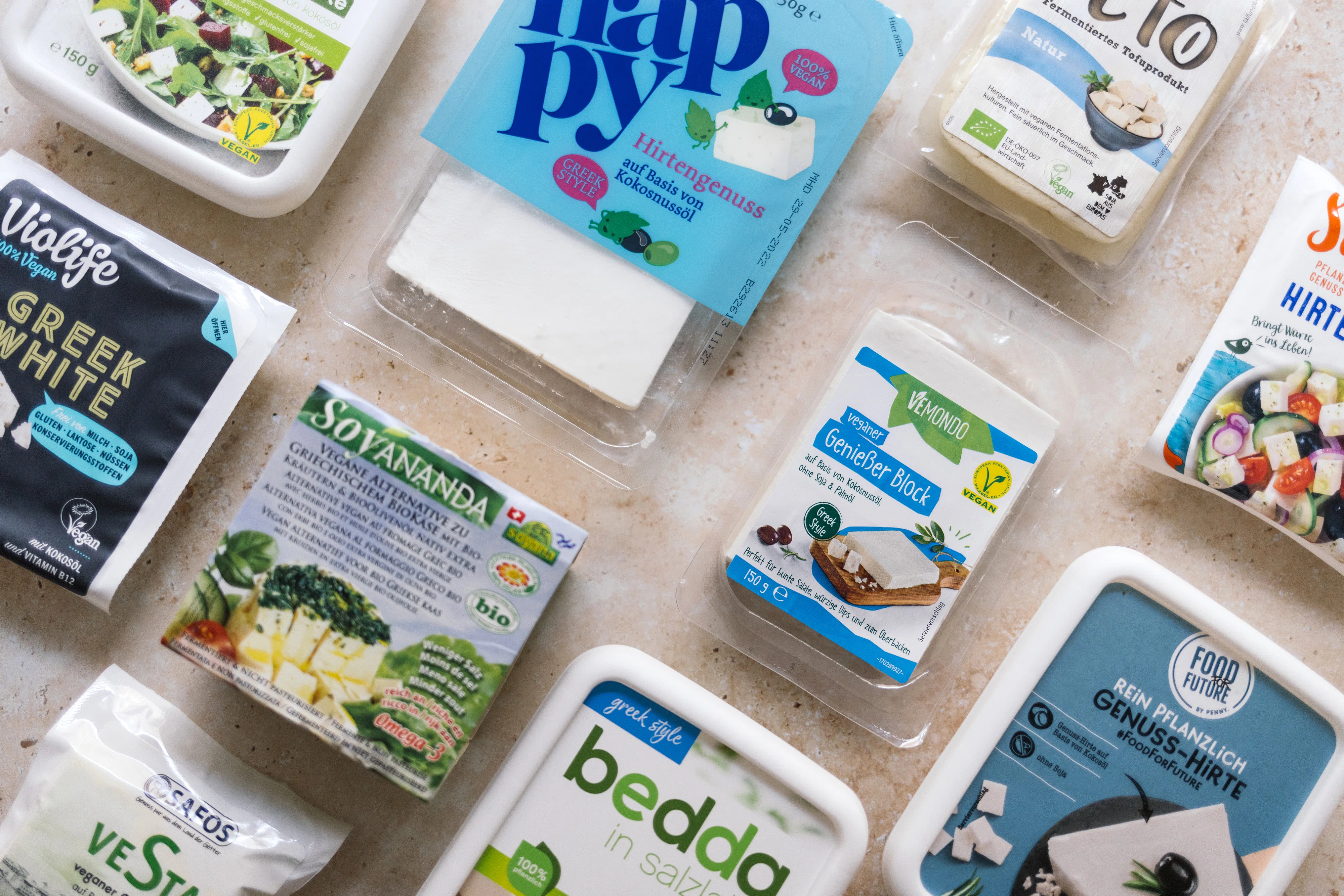 Shopping Guide: Plant-Based Feta Cheese from German Supermarkets