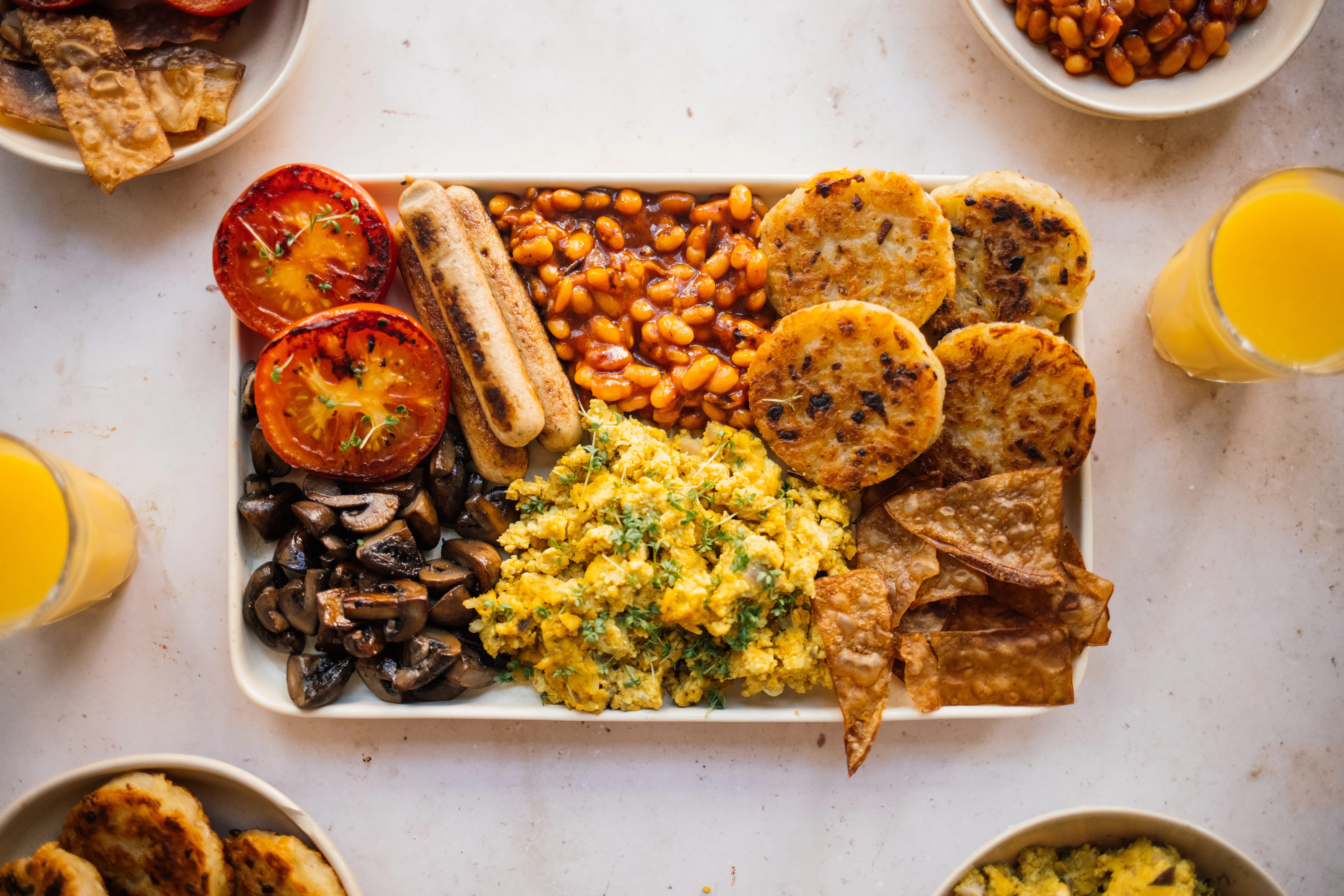 R673 Veganes Englisches Frühstück