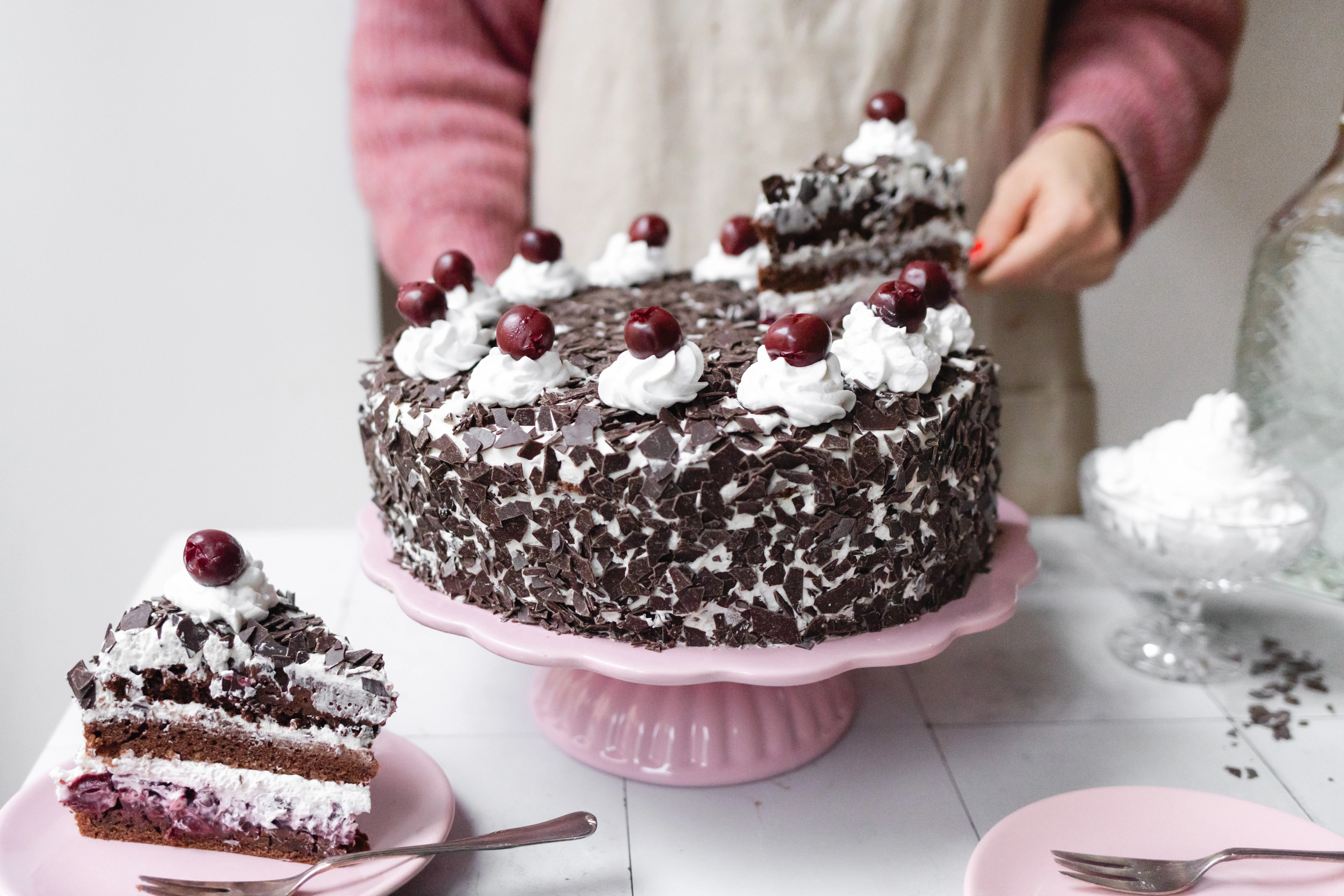 R518 Vegan German Black Forest Cake