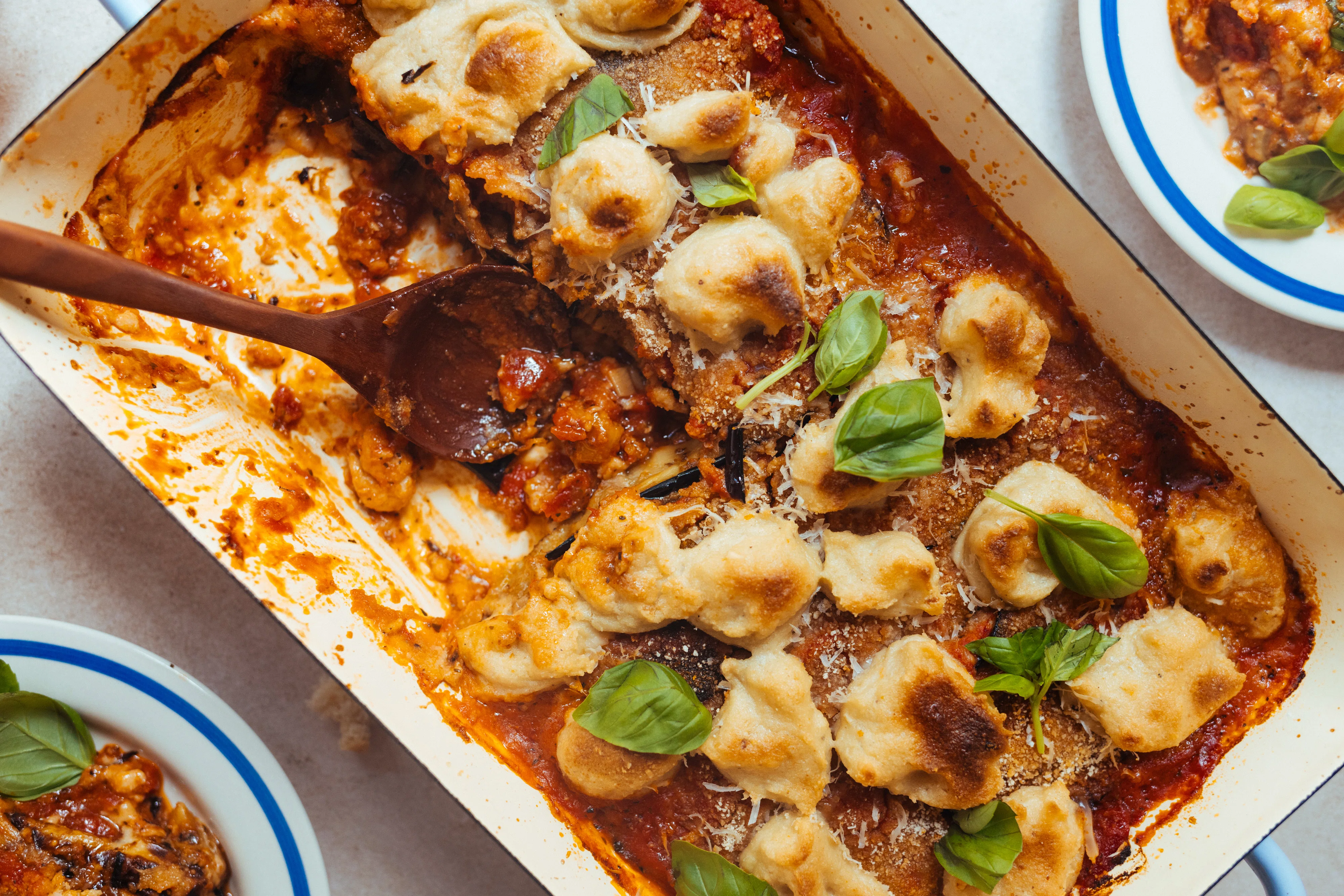 Vegan Eggplant Casserole (Parmigiana di melanzane)