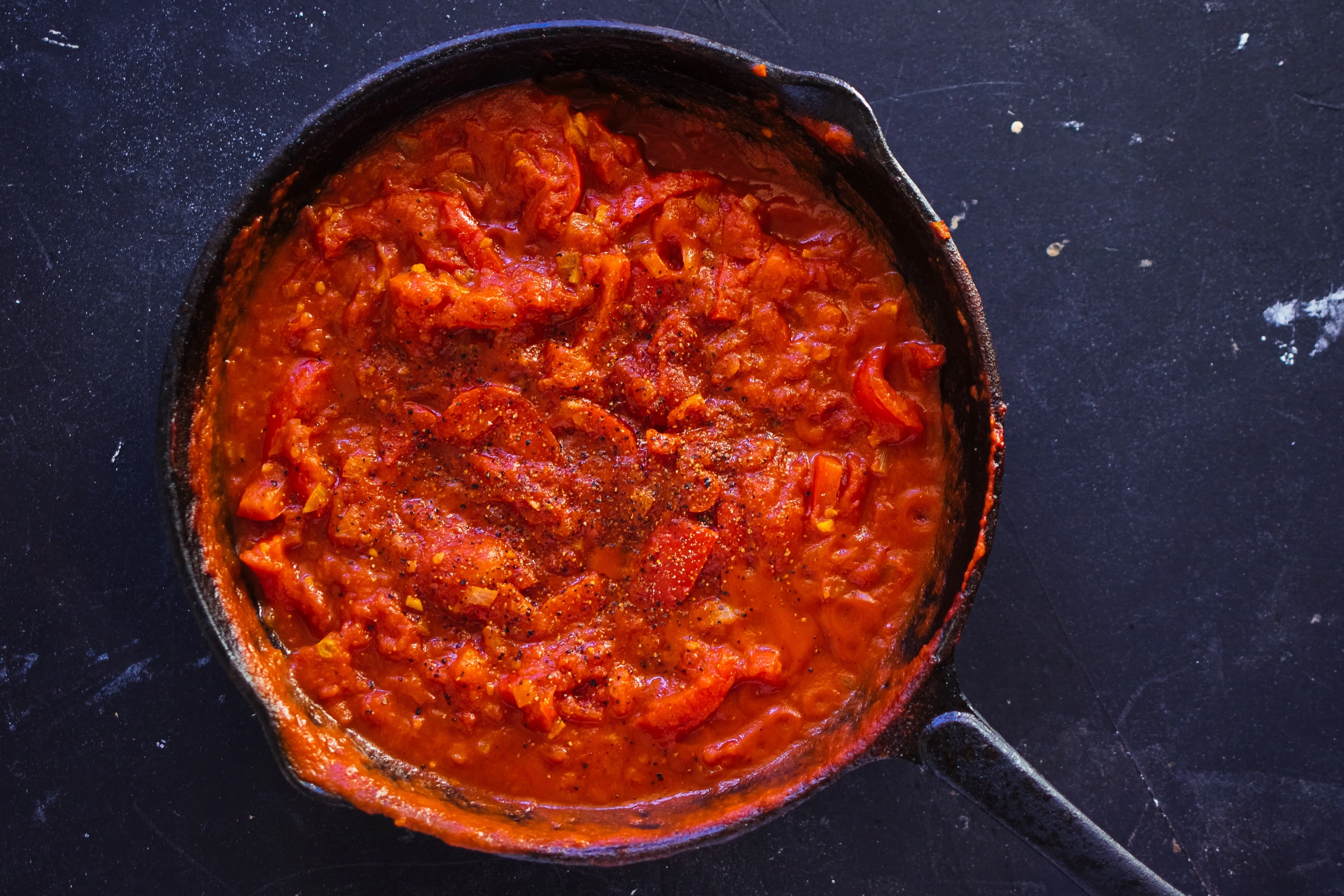 R460 Veganes Shakshuka mit Feto
