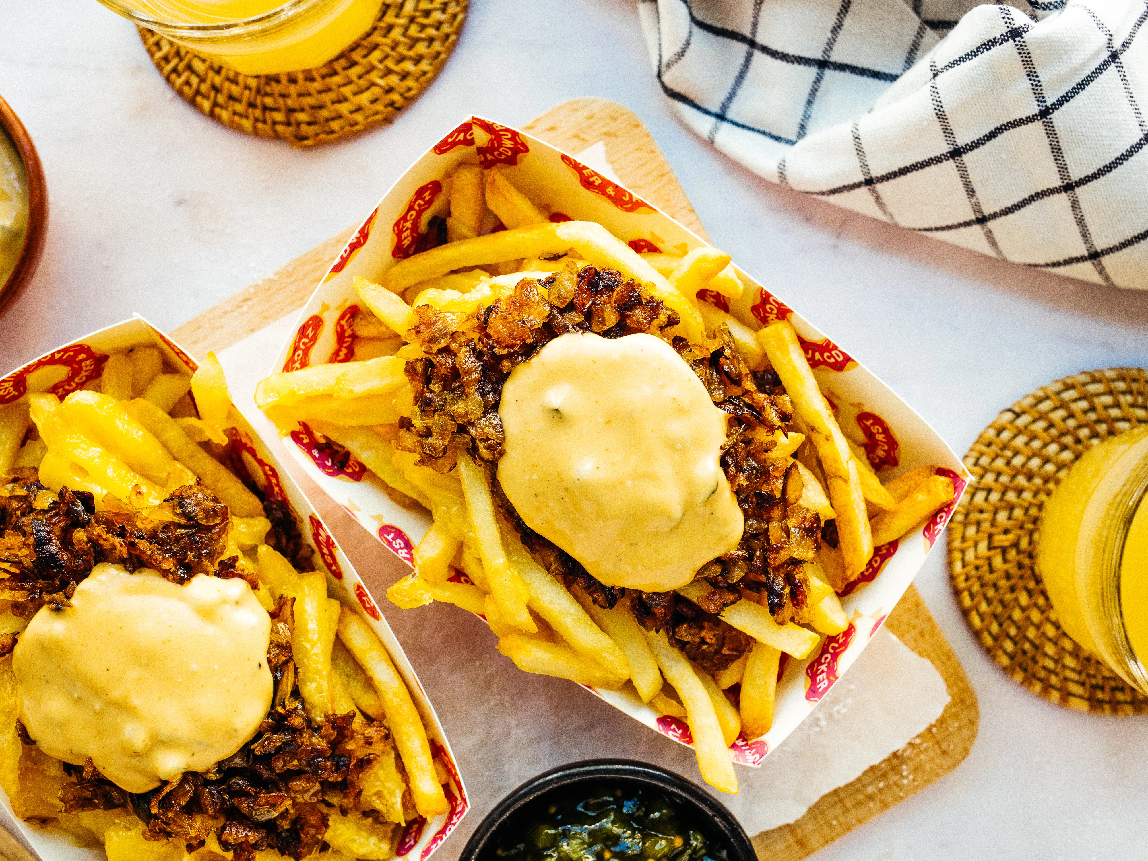 Vegane Animal Style Fries