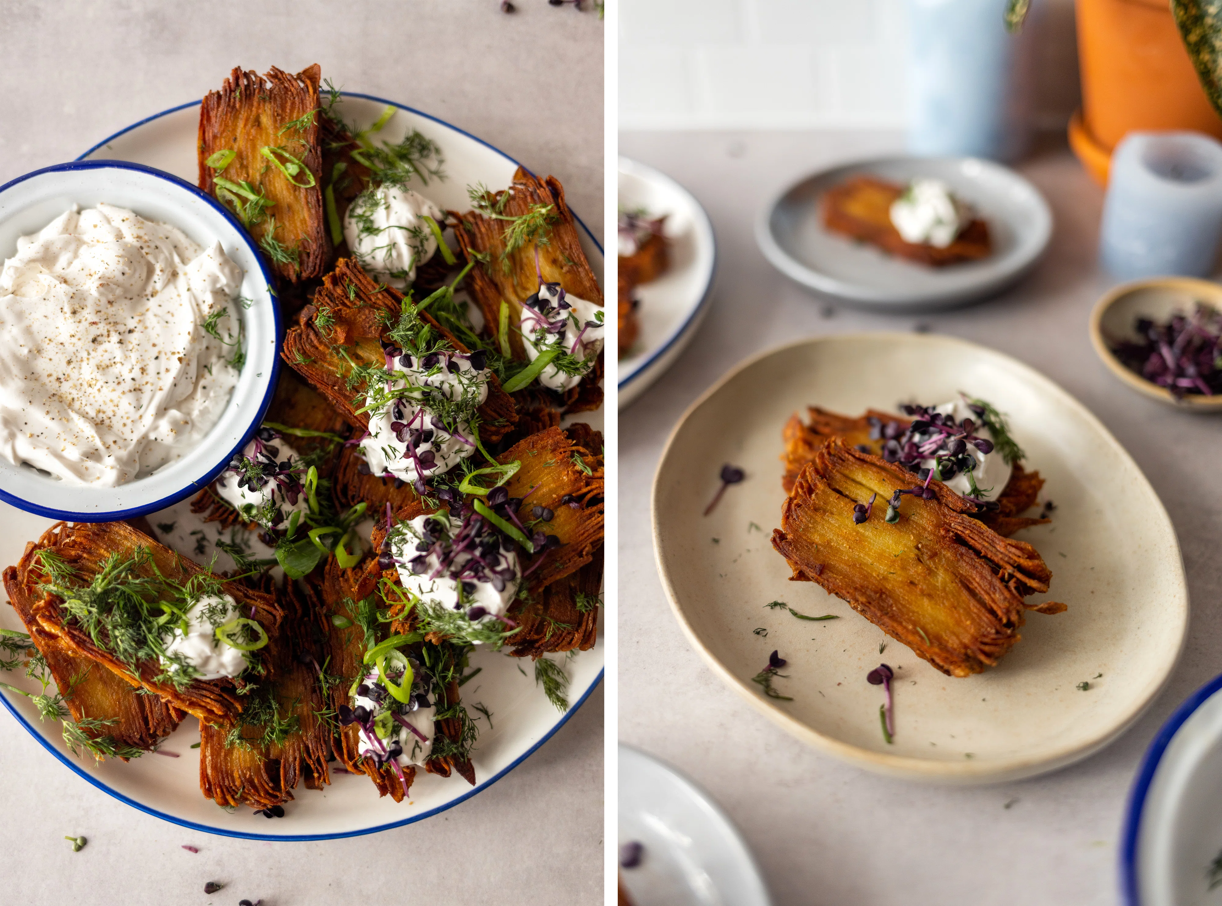 R807 Superknusprige „Thousand Layer” Kartoffelscheiben