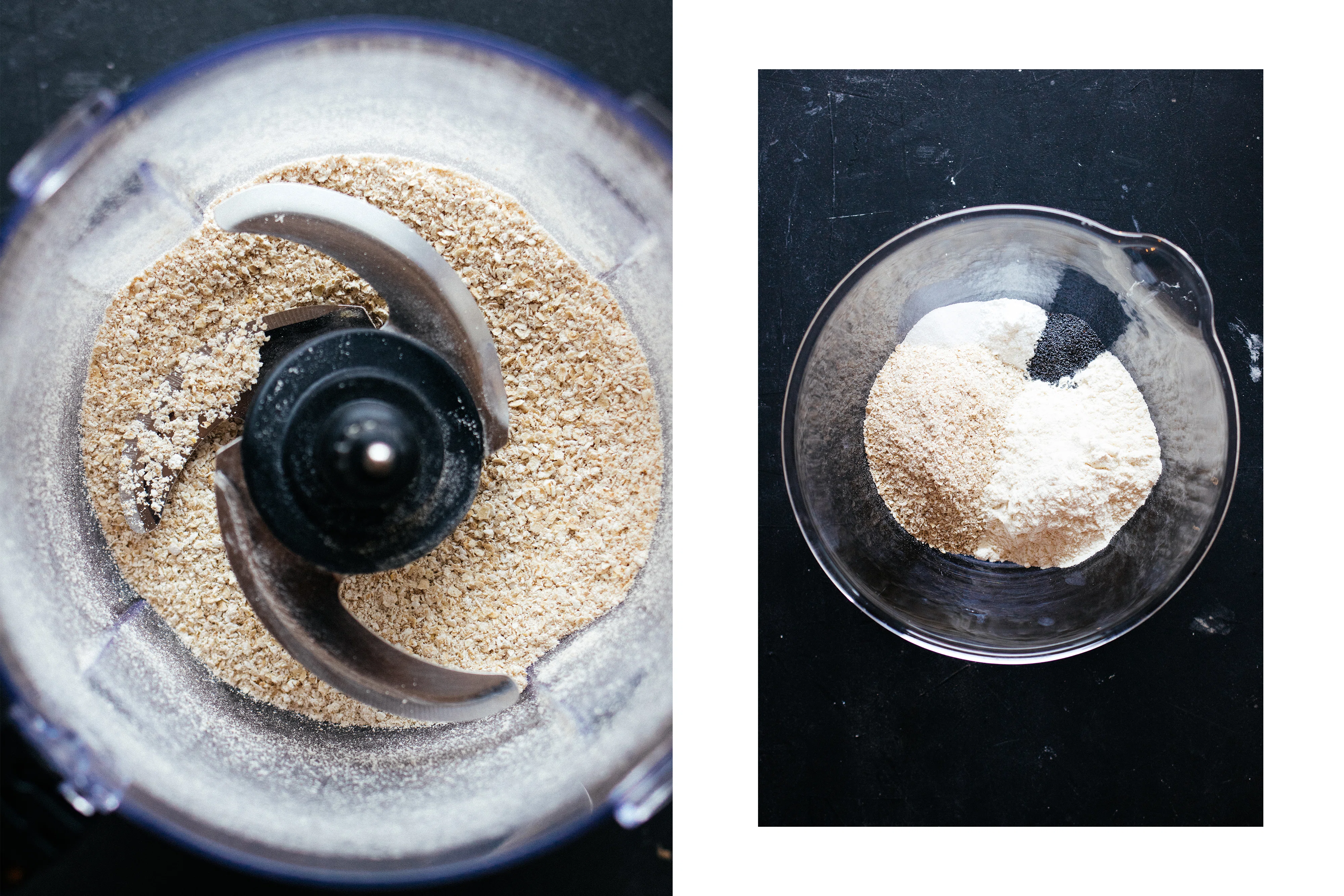 R456 Vegan Lemon Poppy Seed Pancakes with Oats