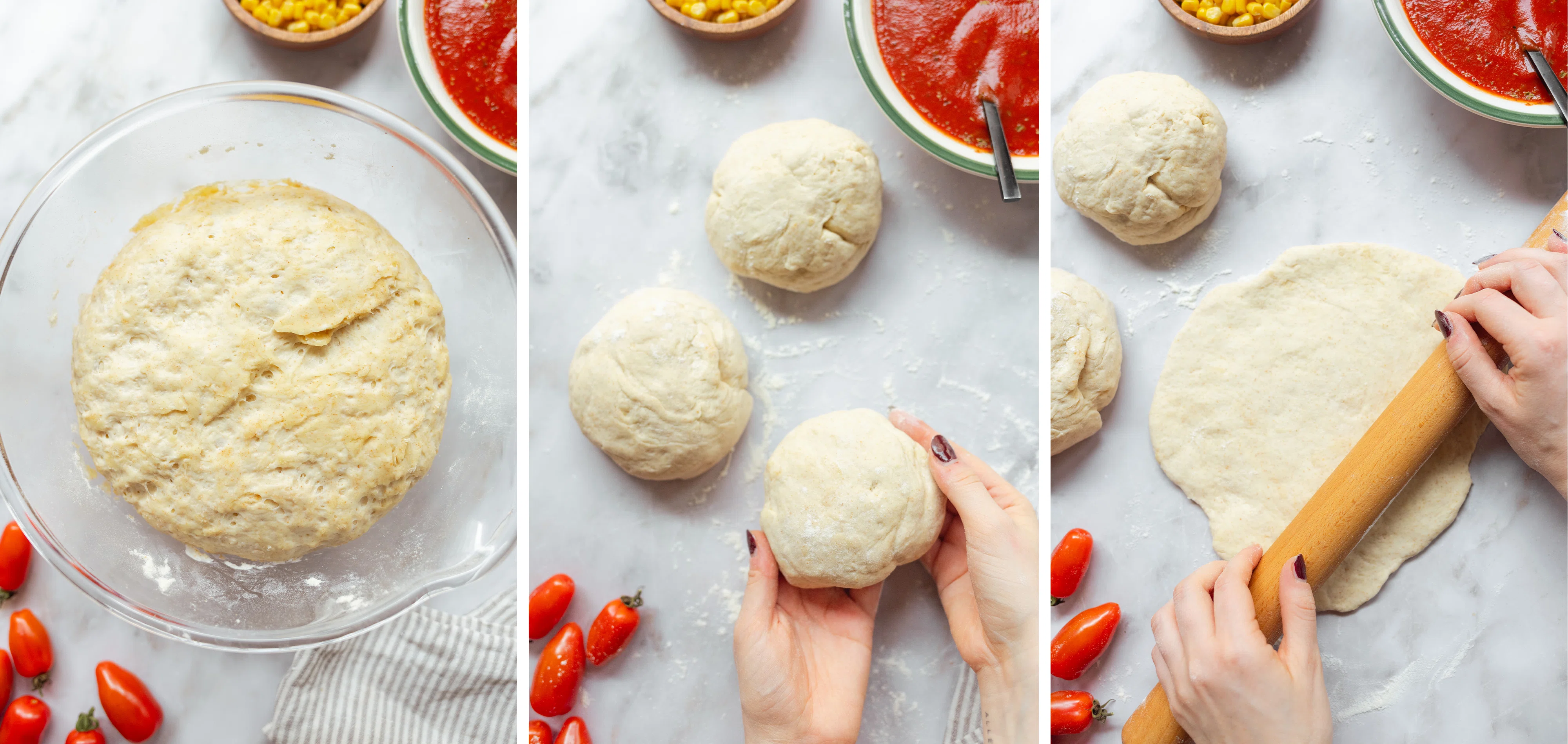 R957 Pizza aus der Pfanne