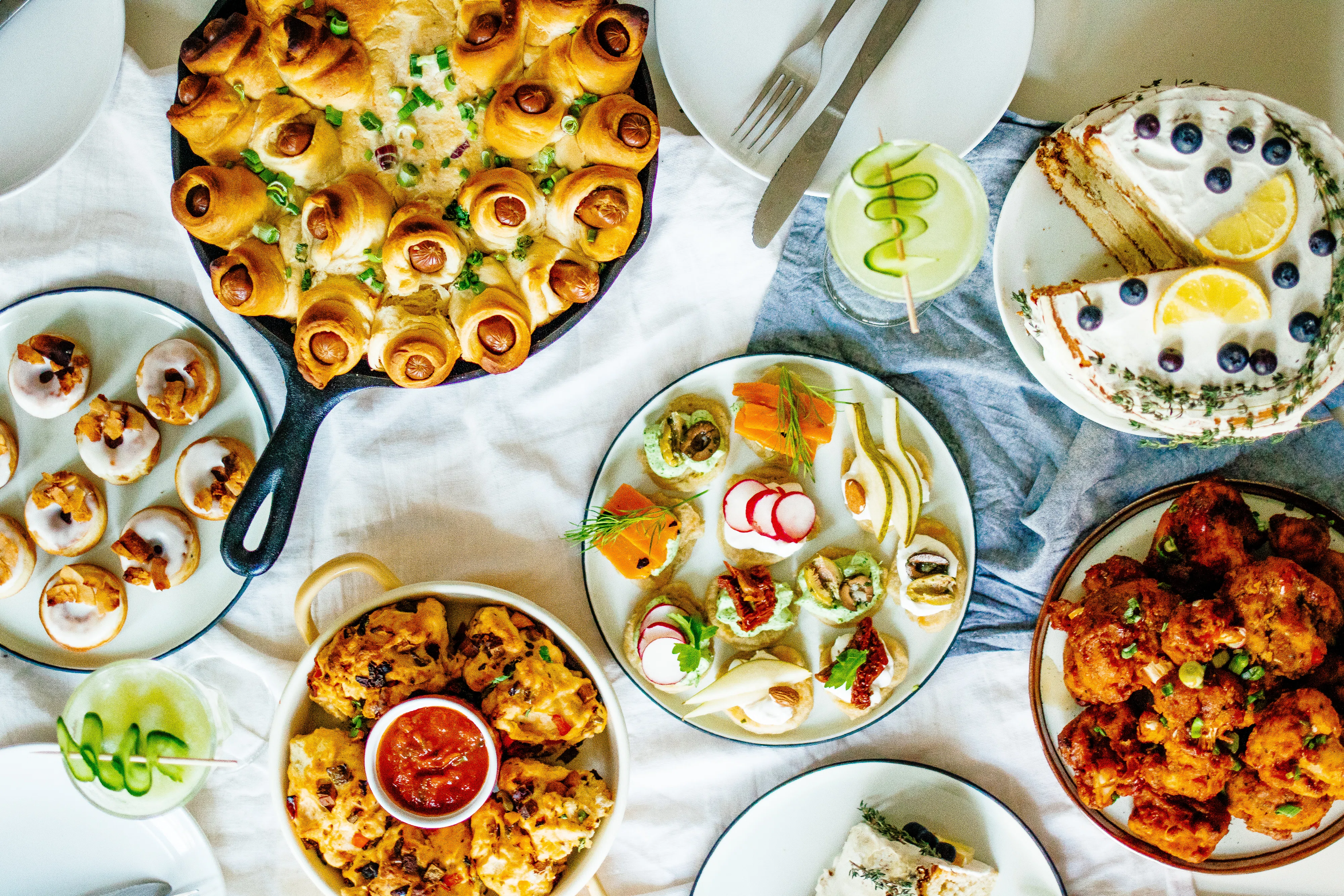 7 vegan Recipes for your Party