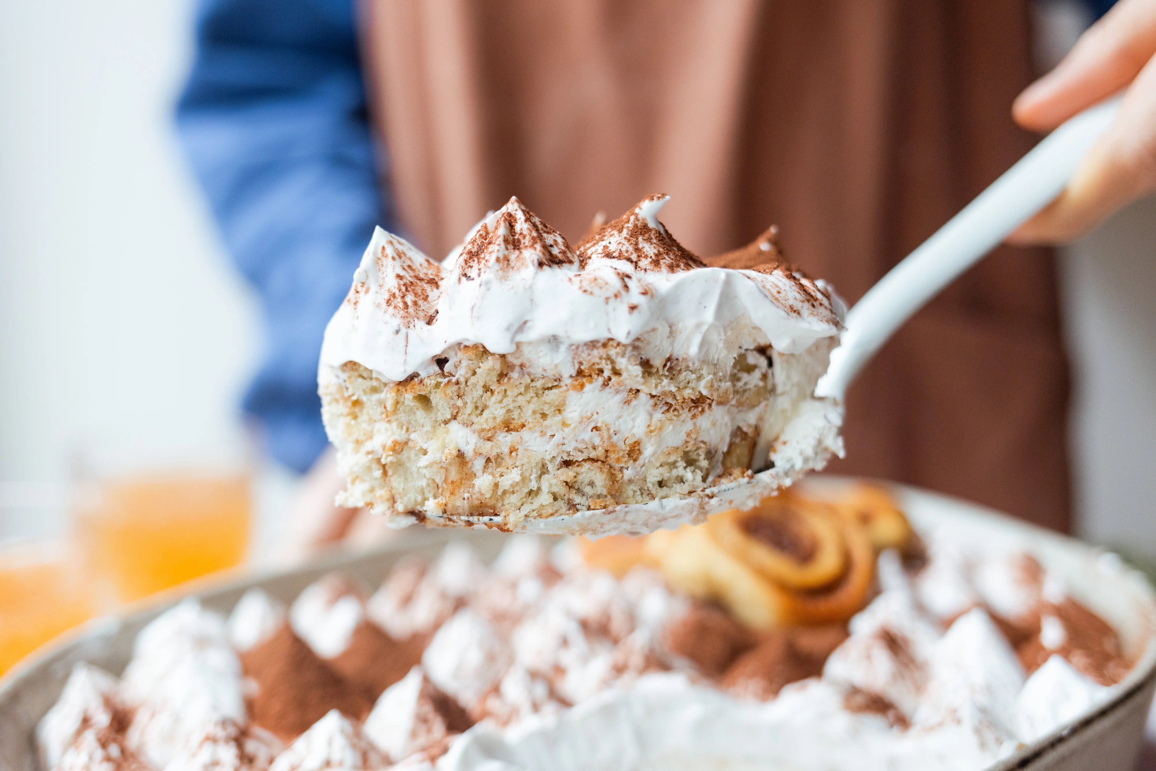 Vegan Cinnamon Bun Tiramisu