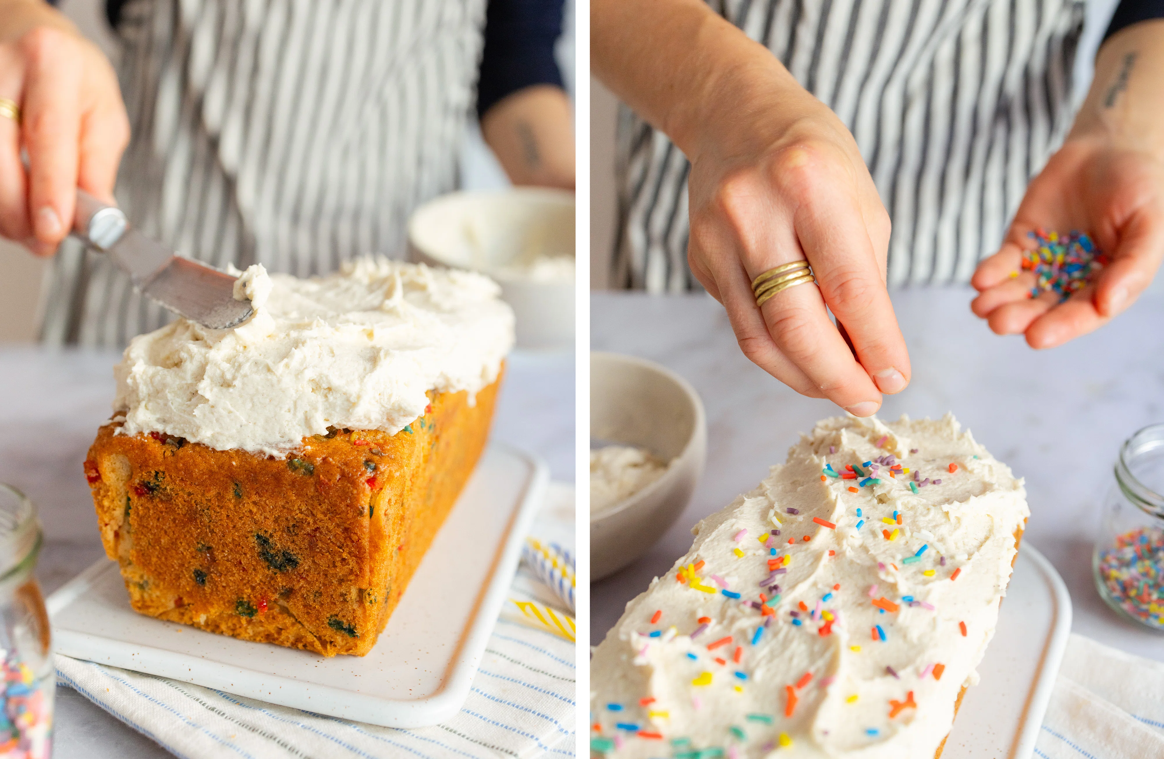 R958 Veganer Funfetti Cake