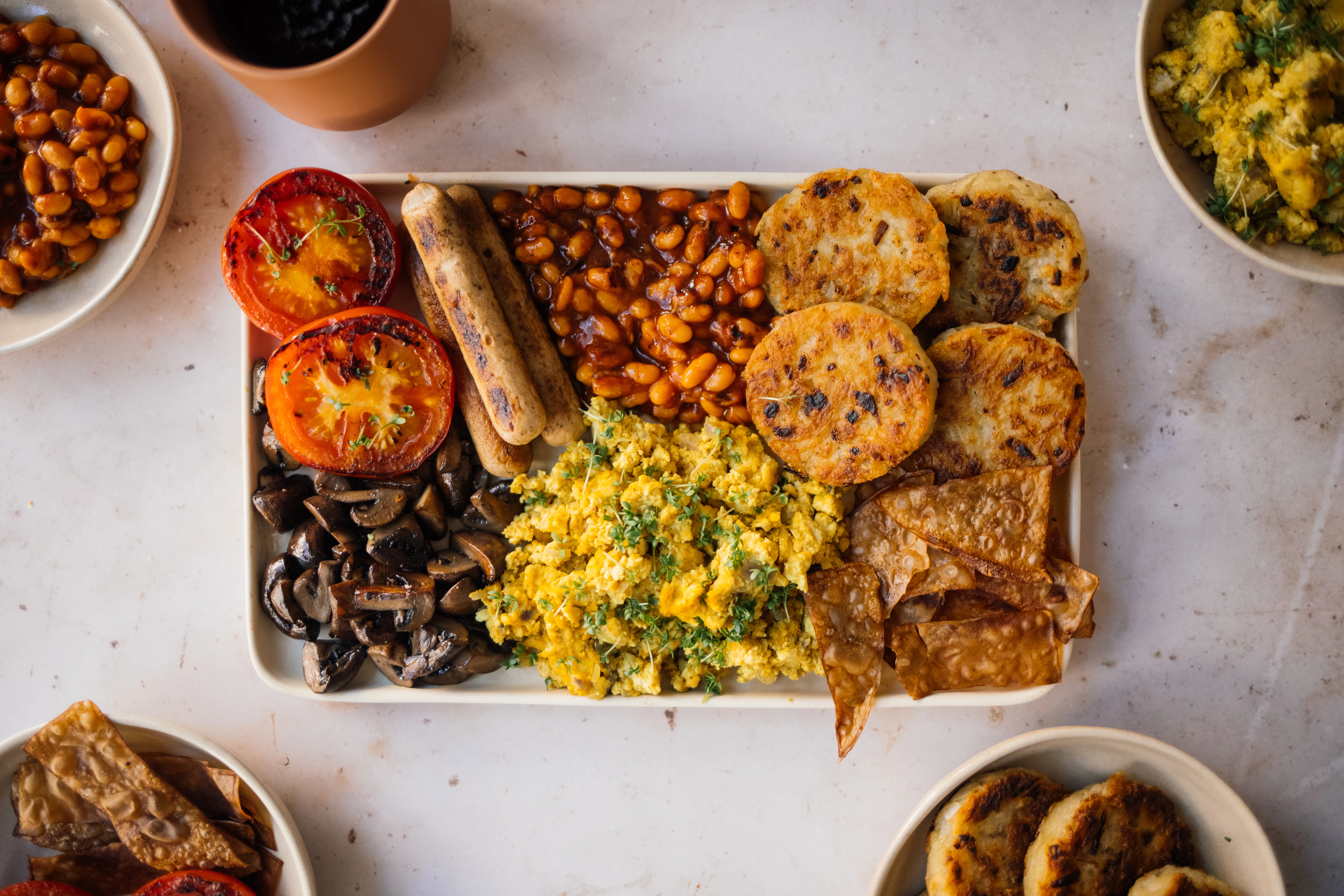 Veganes English Breakfast