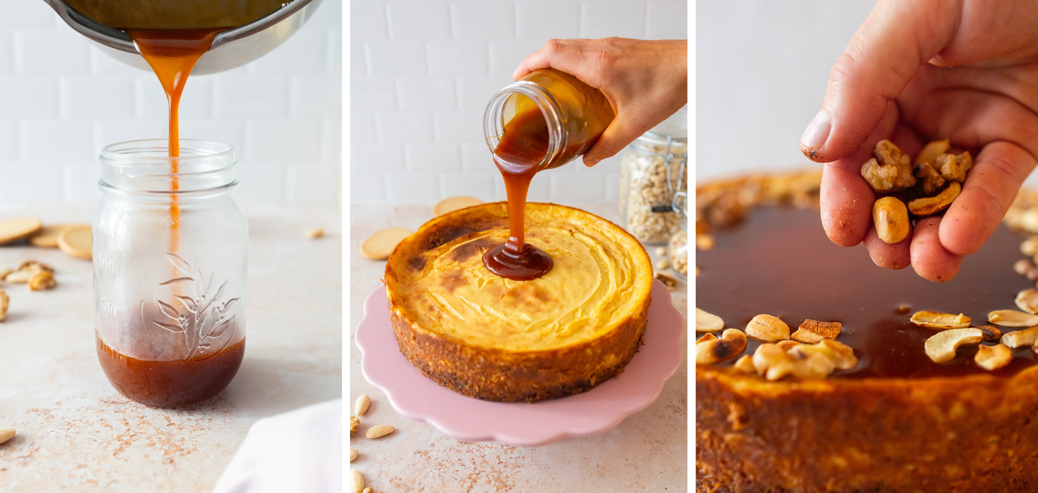 R216-Käsekuchen mit Karamell