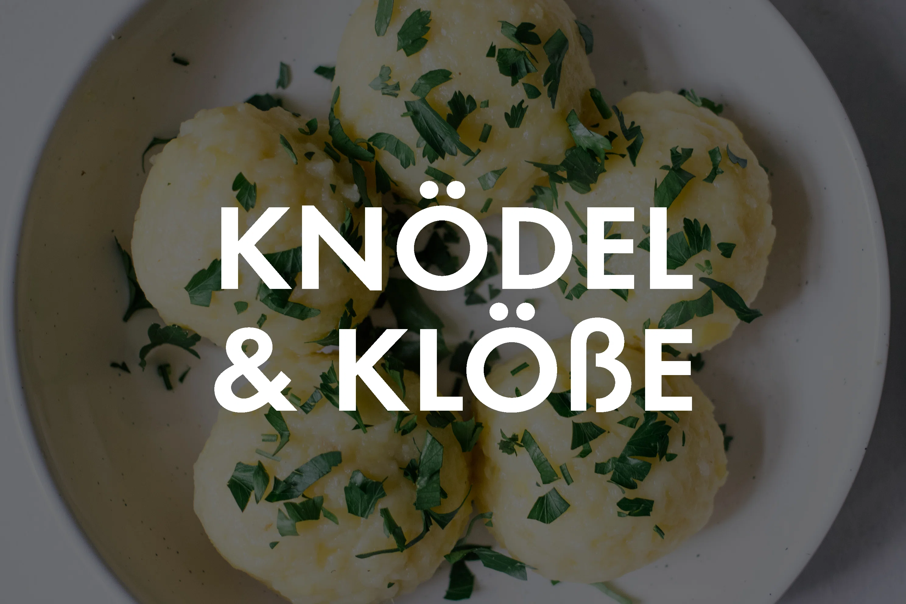 Vegane Rezepte für Knödel & Klöße