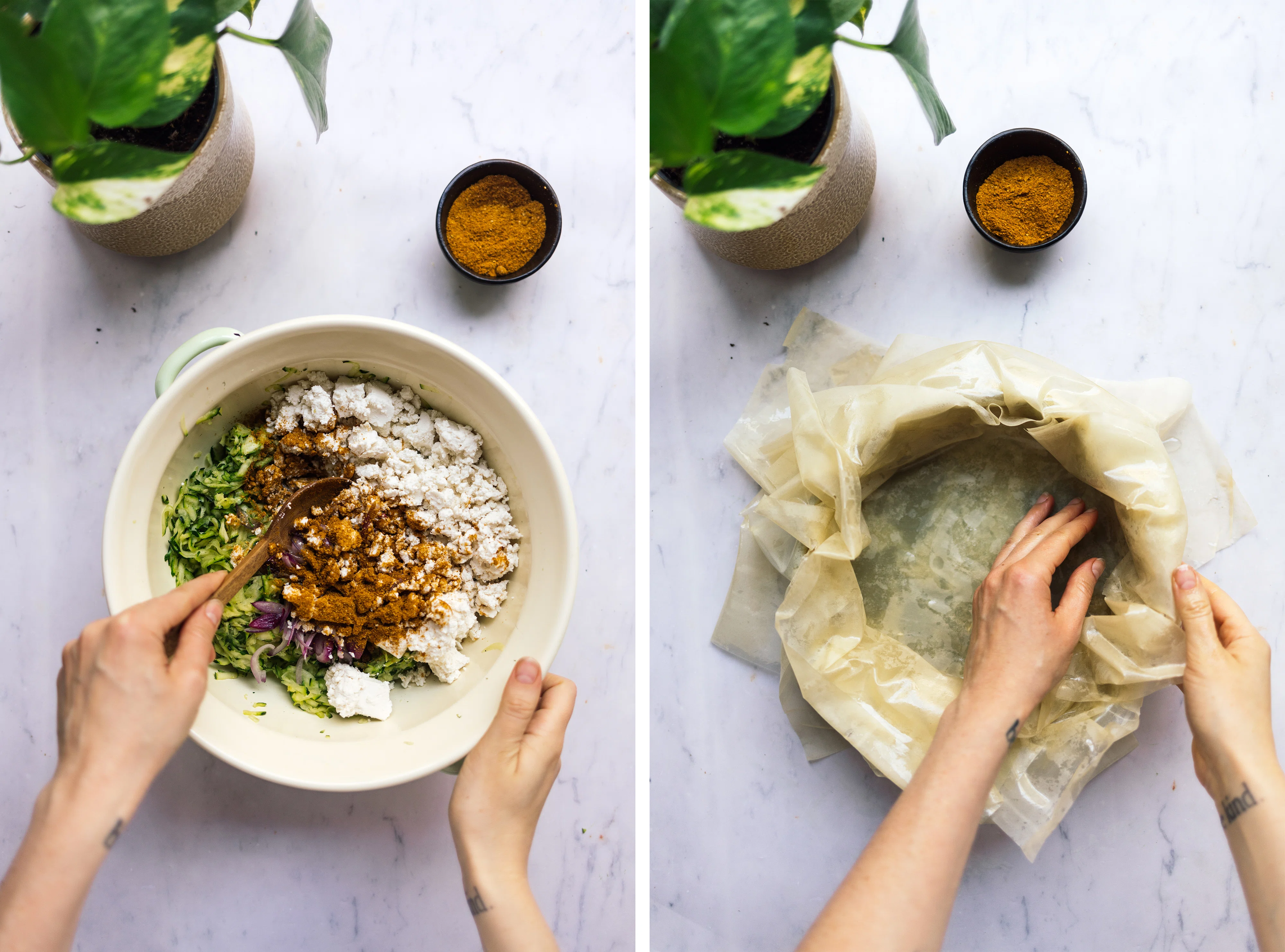 R727 5-Ingredient Vegan Phyllo Pie