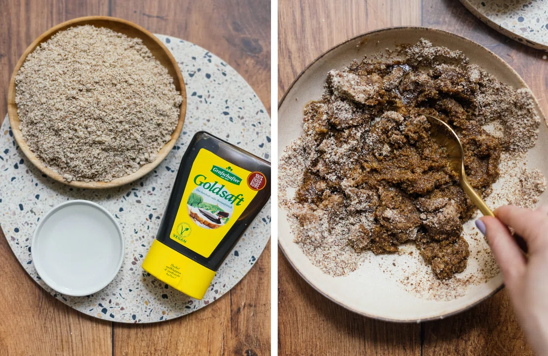 Vegane Osterbrot-Hörnchen mit Nussfüllung | Rezept - Zucker&amp;Jagdwurst