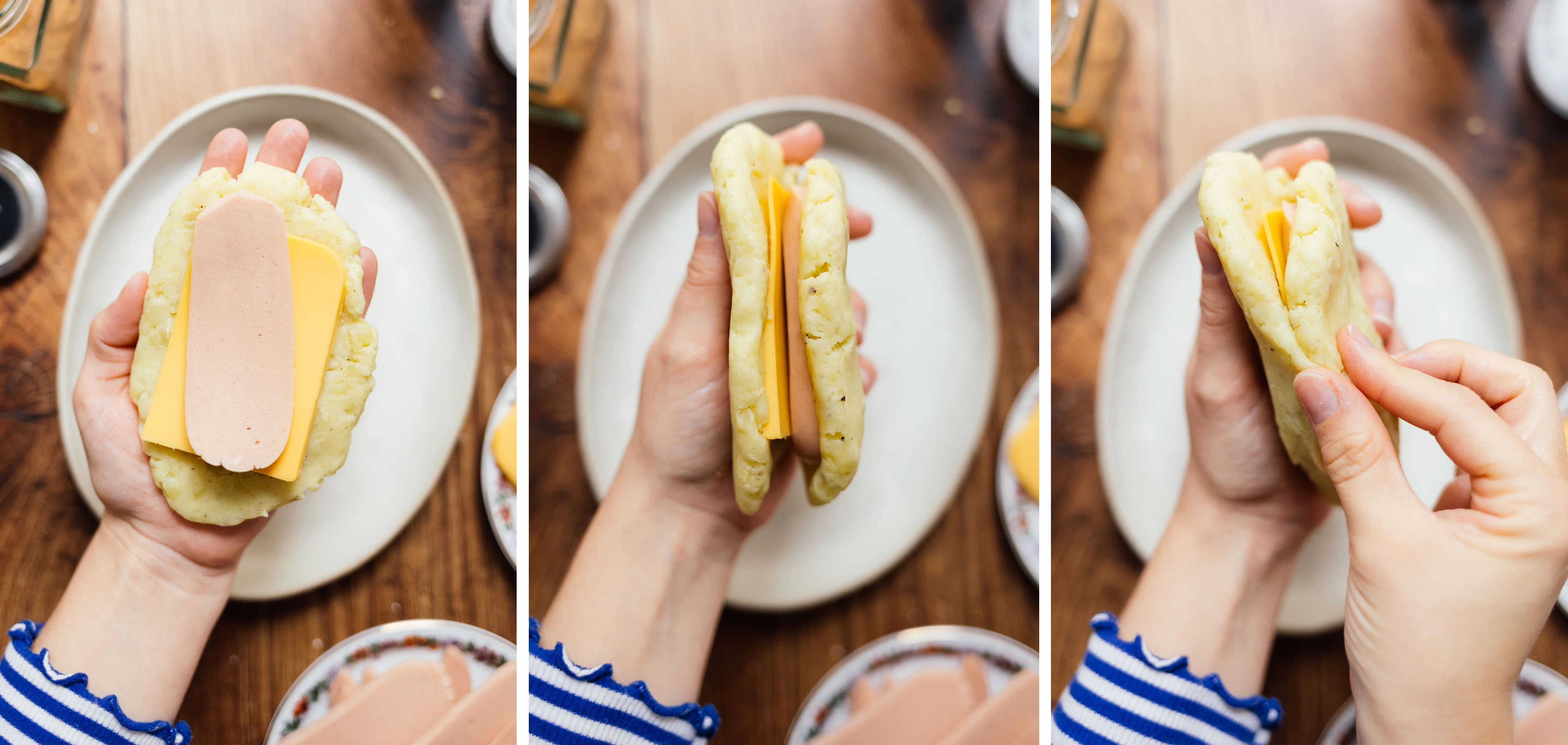 R866 Vegan Dumpling Cordon Bleu