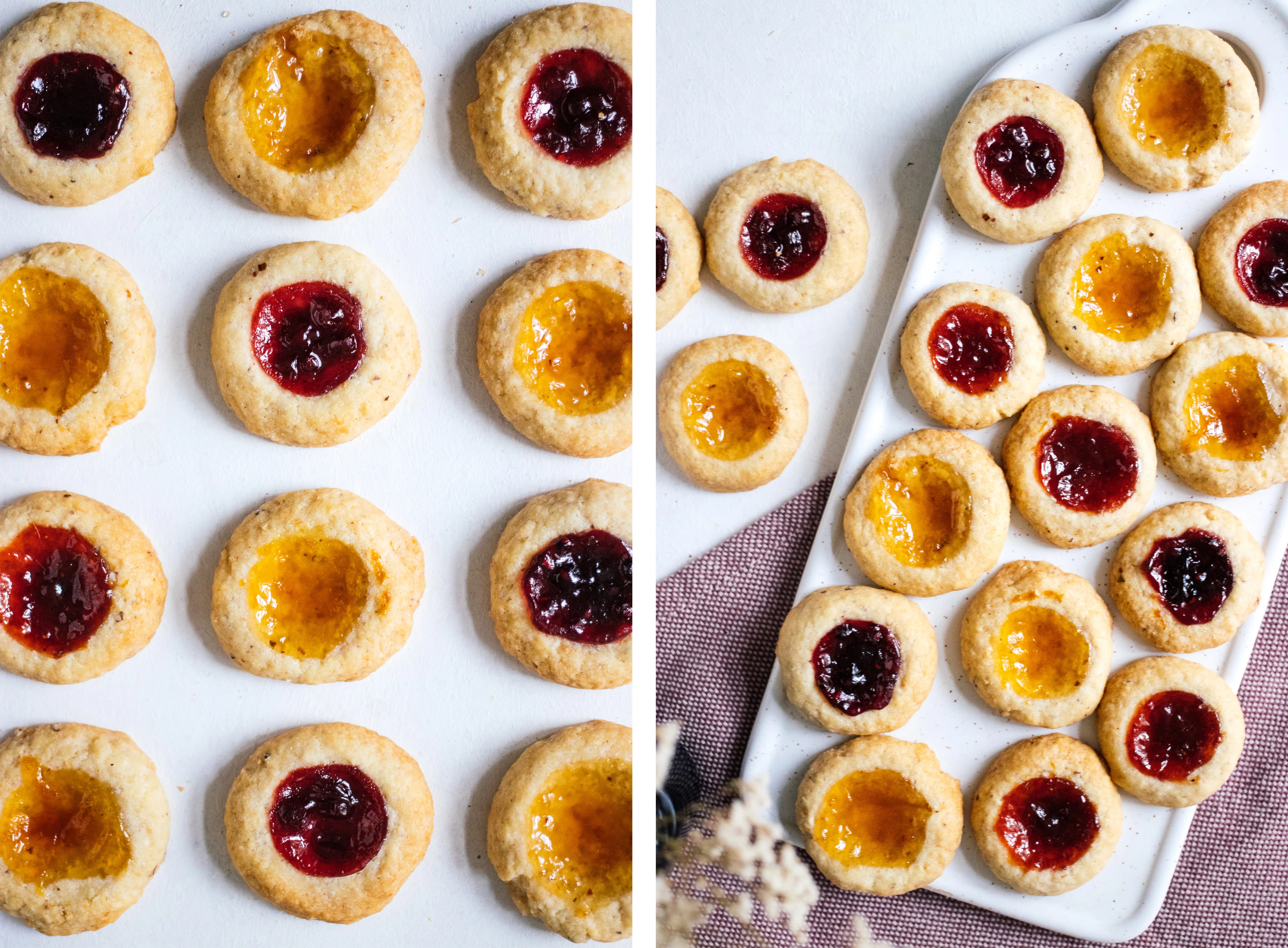 R463 Vegan Thumbprint Cookies