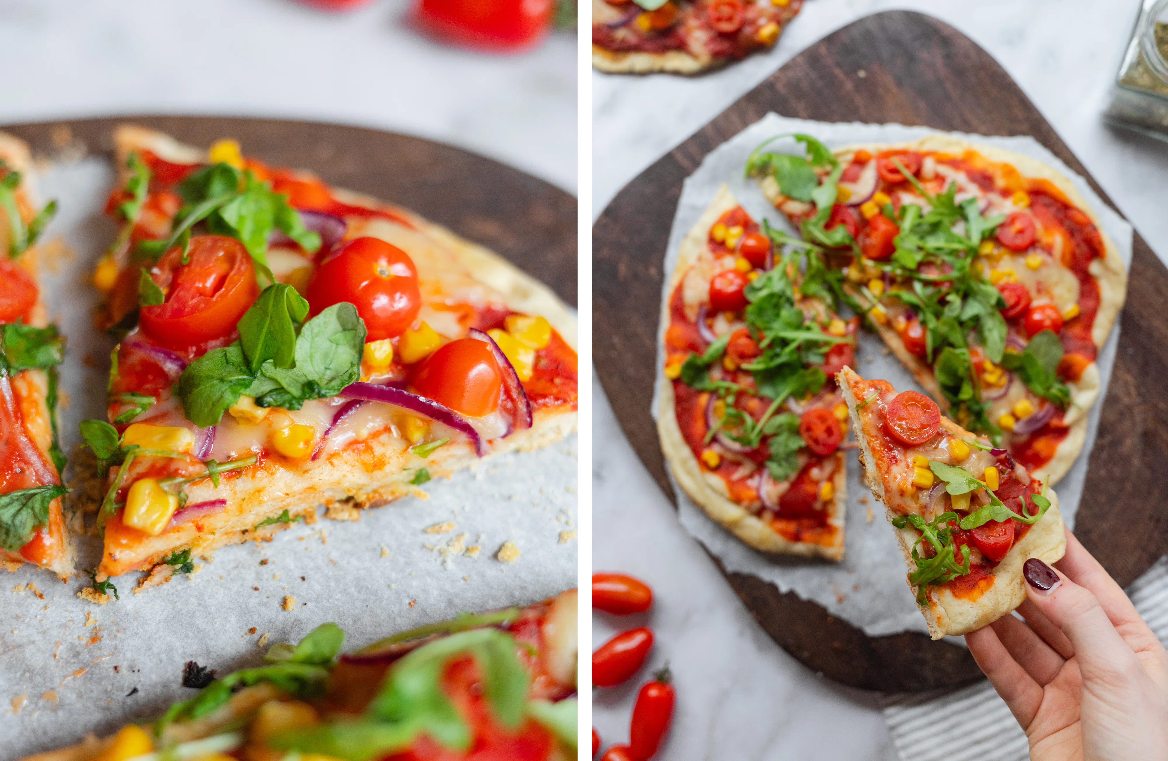 R957 Pizza aus der Pfanne