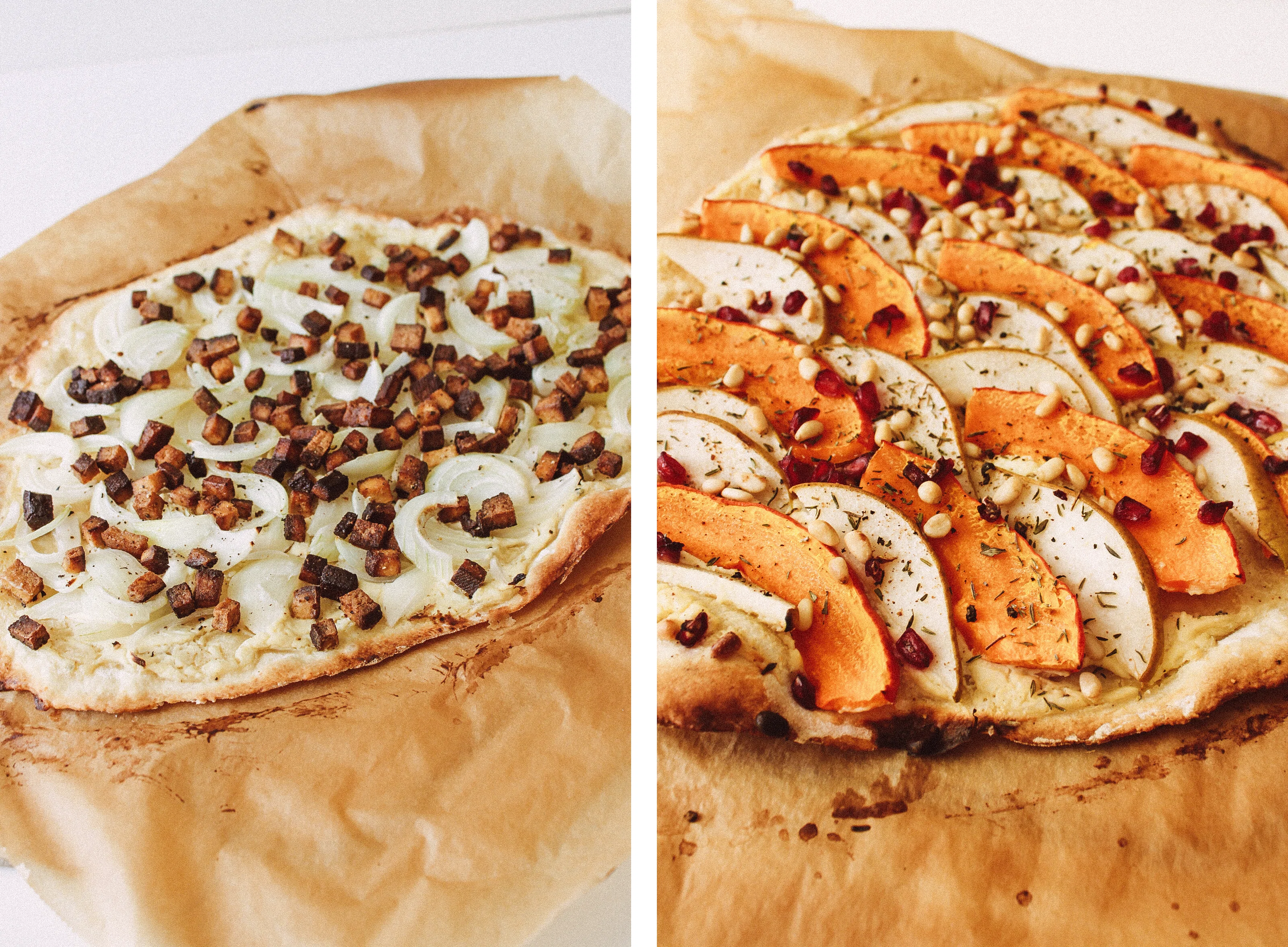 R92 Vegan tarte flambées 101