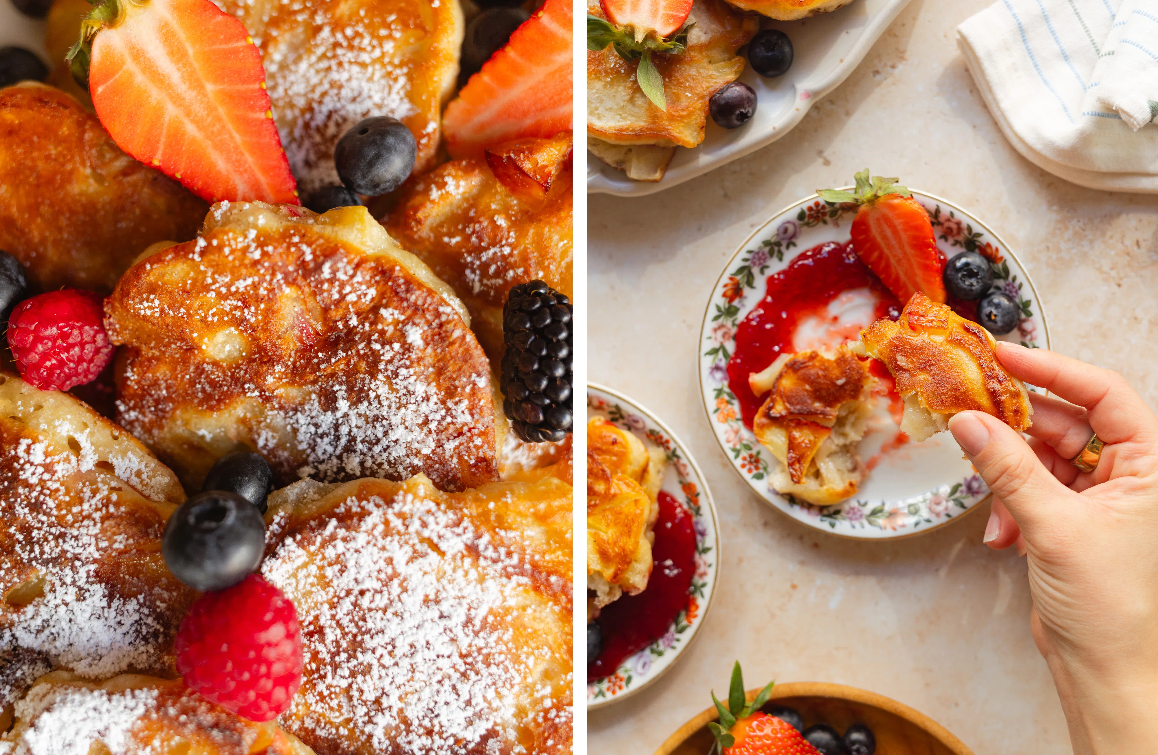 R31 Vegan Yeast Pancakes with Apples