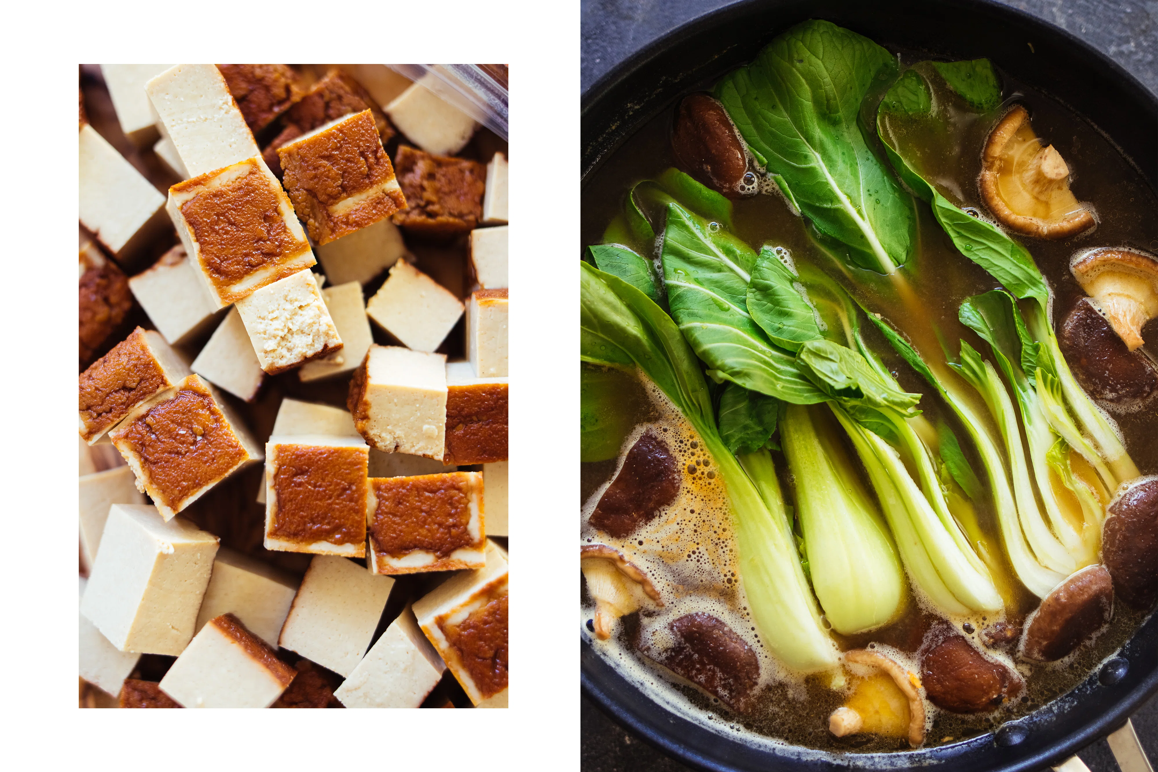 R459 Vegane Miso Ramen mit Räuchertofu