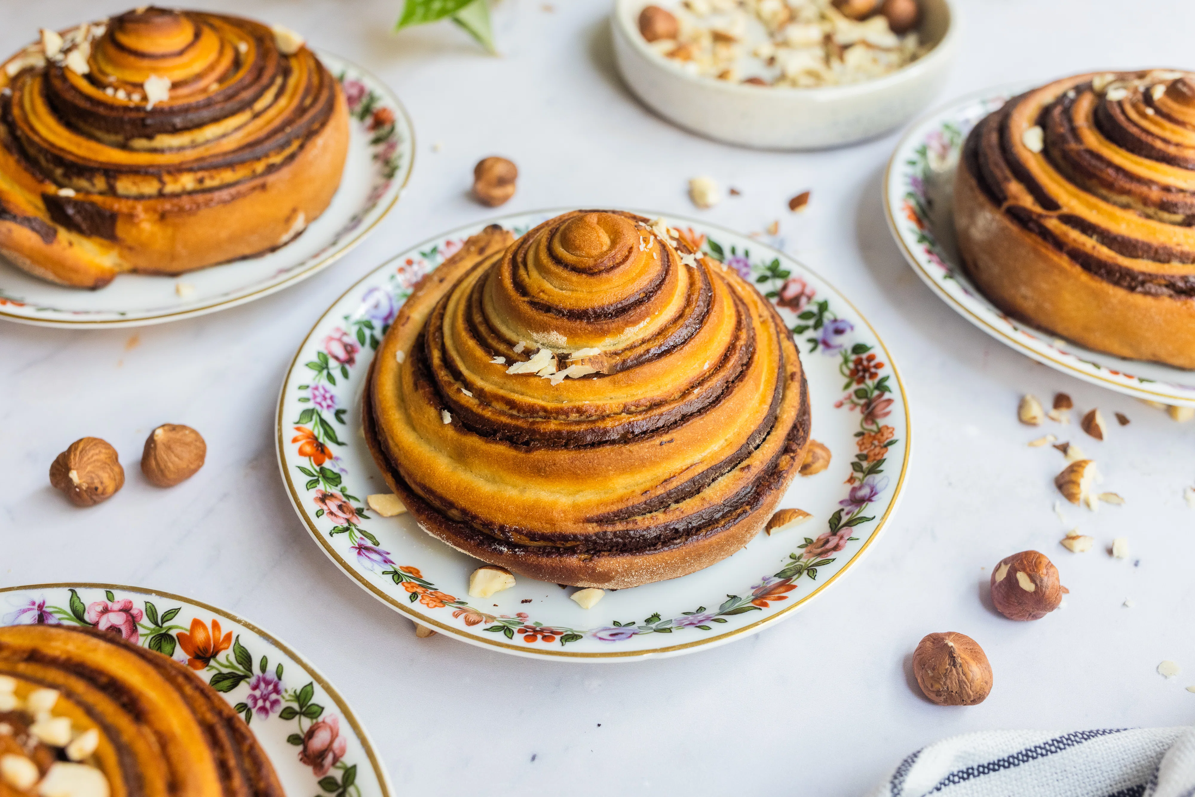 Vegan Chocolate Swirl Buns