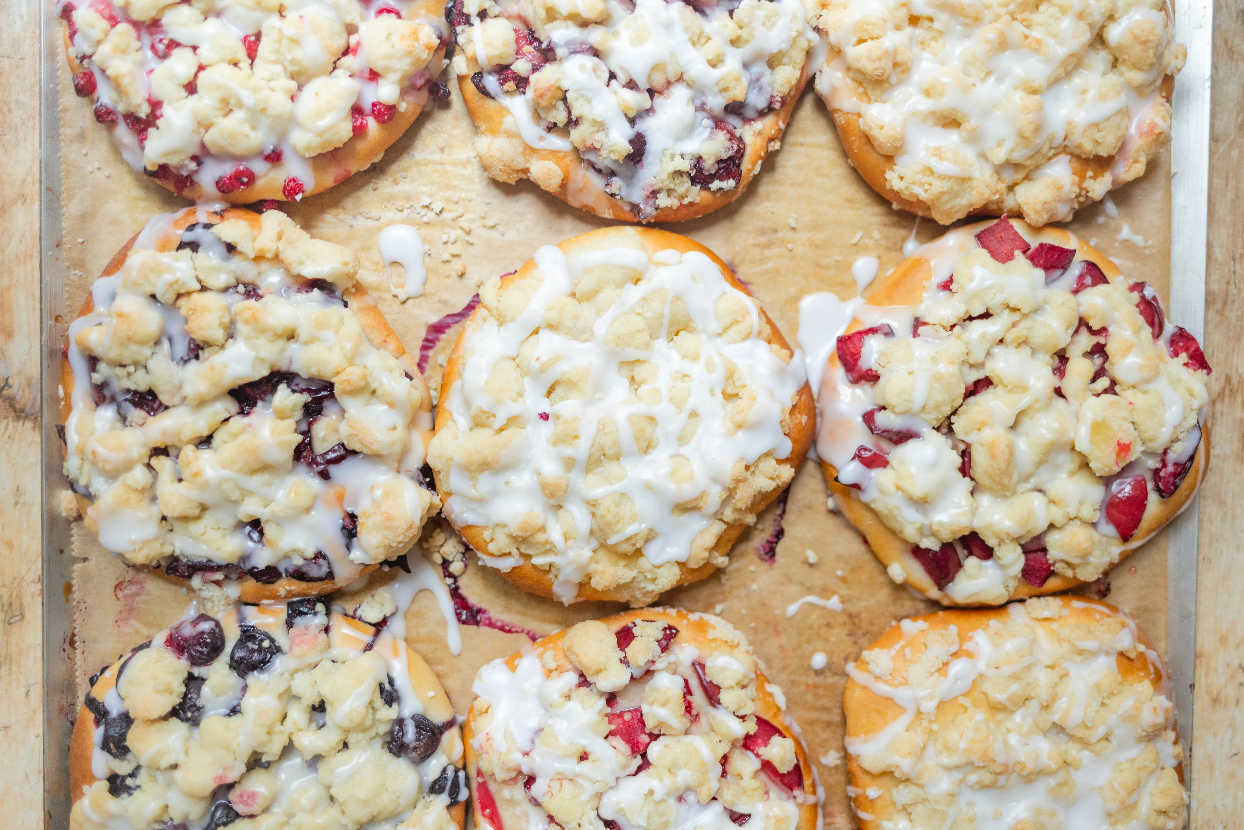 Vegane Streuselschnecken wie vom Bäcker