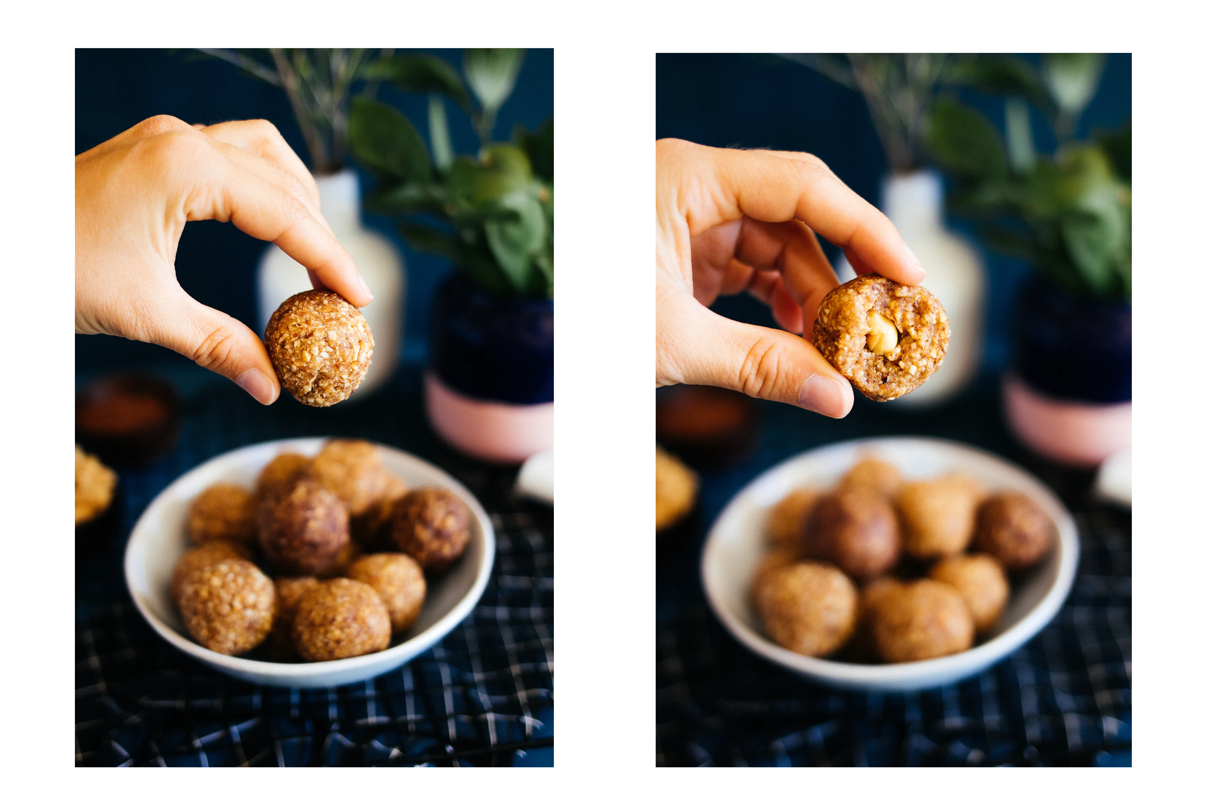 R134 Vegan Snickers Energy Balls