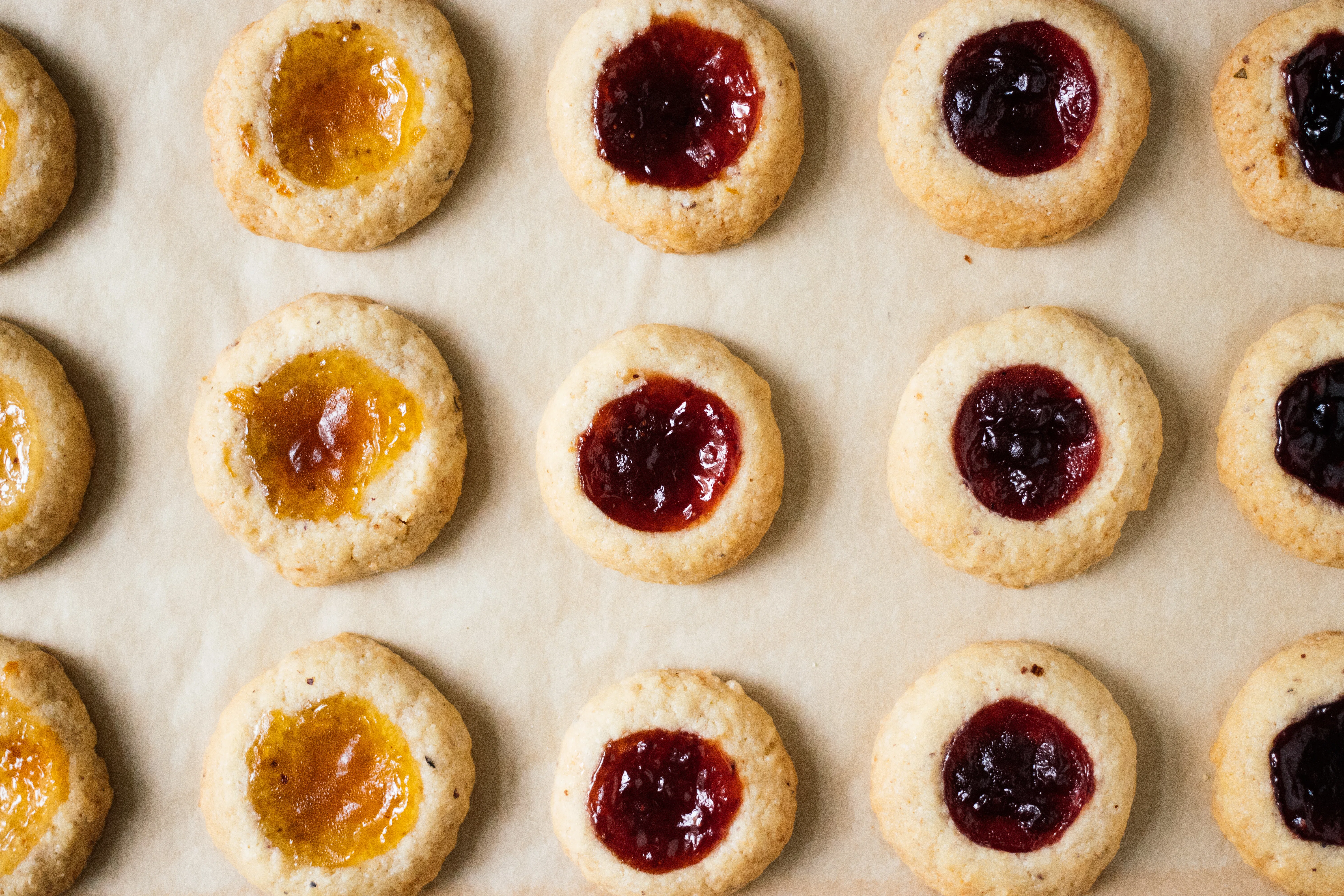 R463 Vegan Thumbprint Cookies