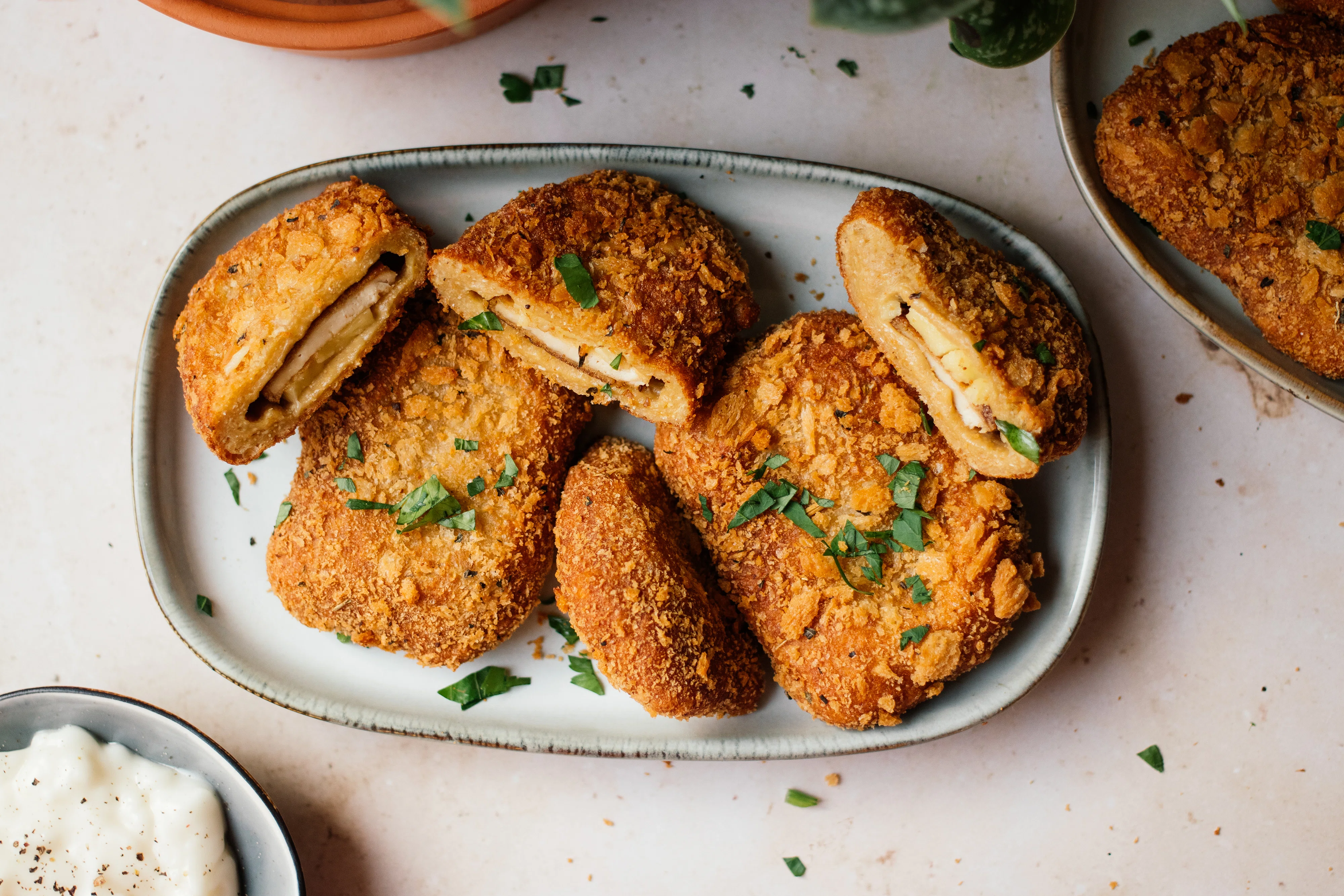 Vegane Mini Cordon Bleu