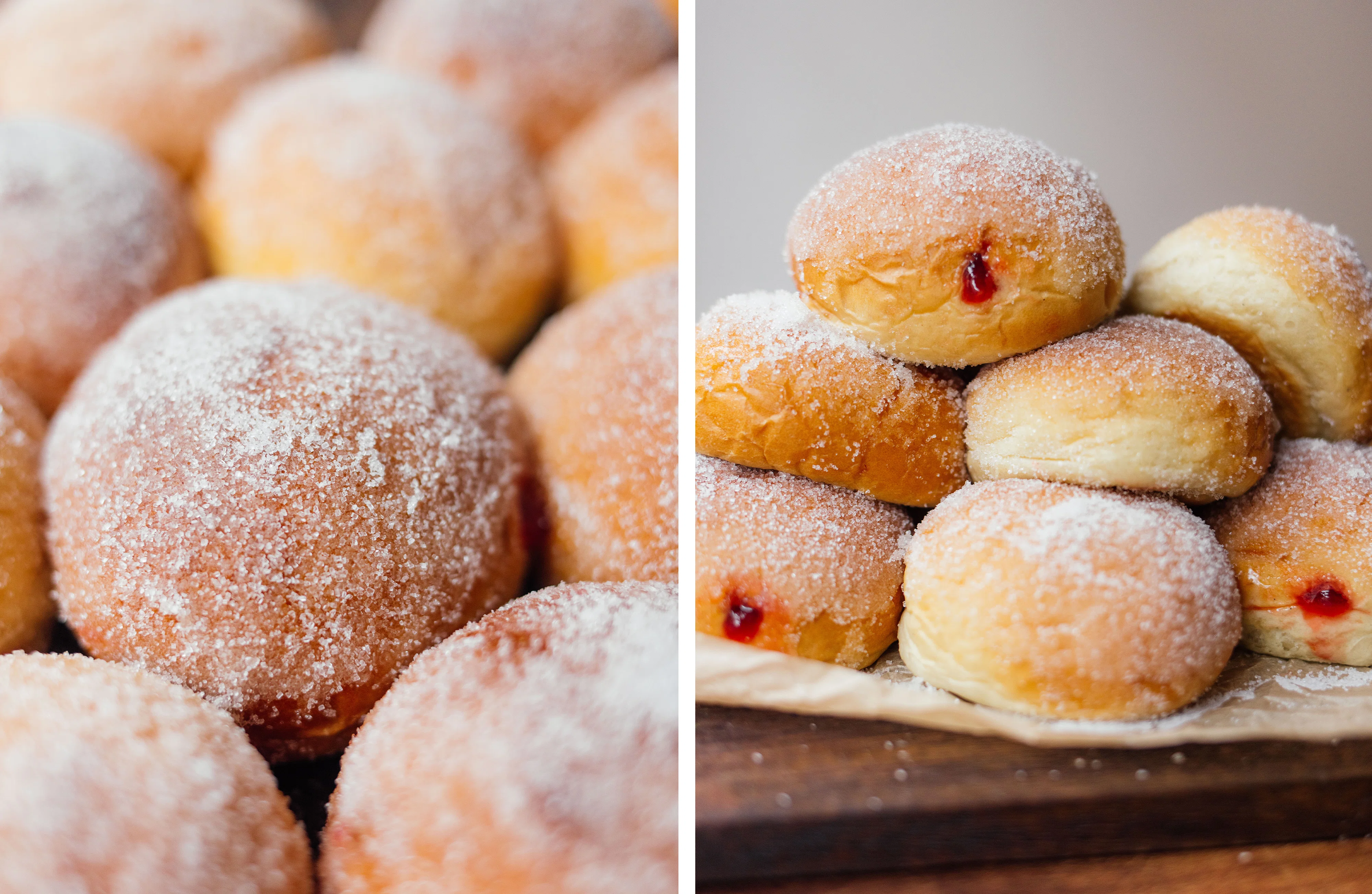 R885 Vegane Berliner aus dem Ofen