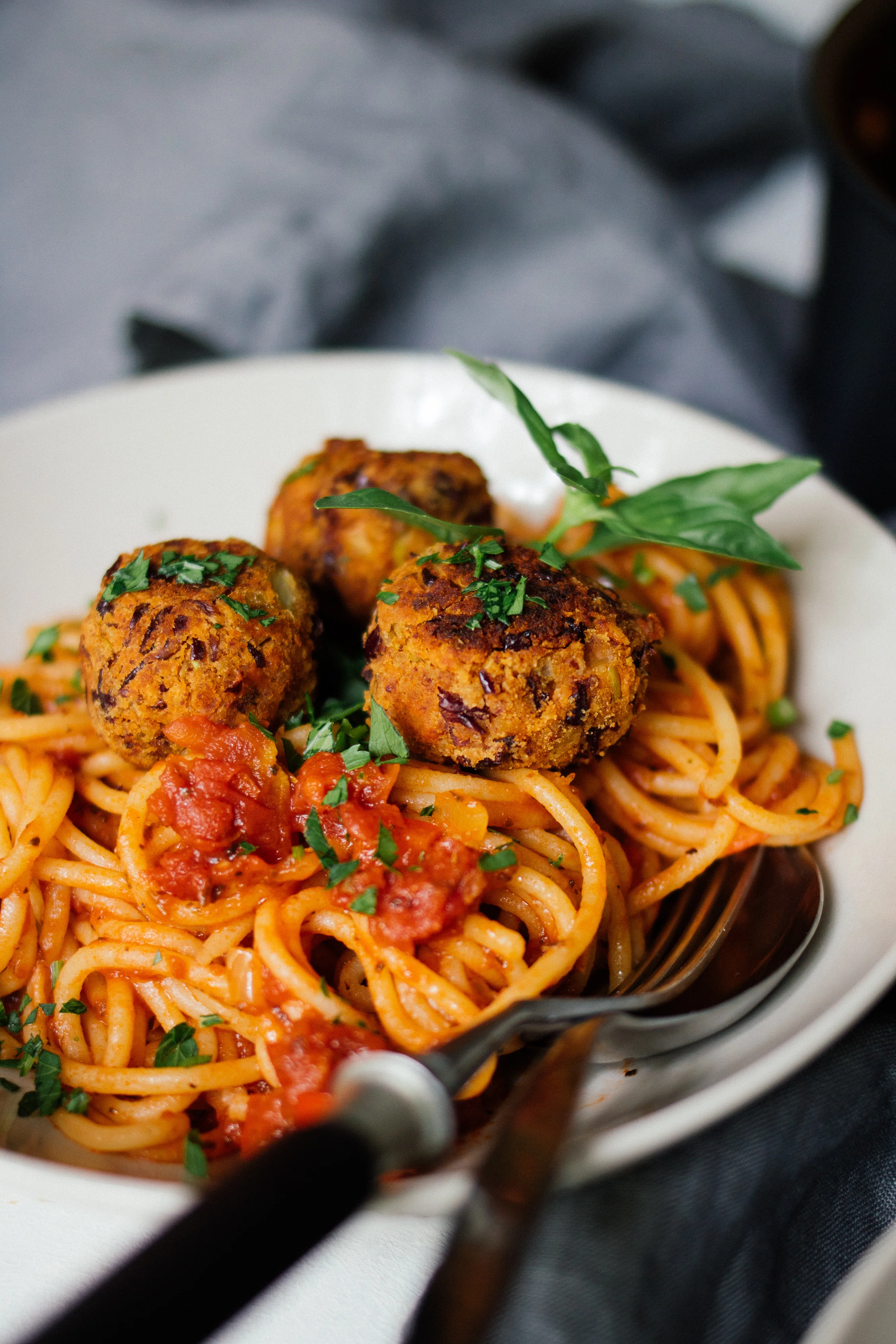 R133 Spaghetti Polpetto meat balls