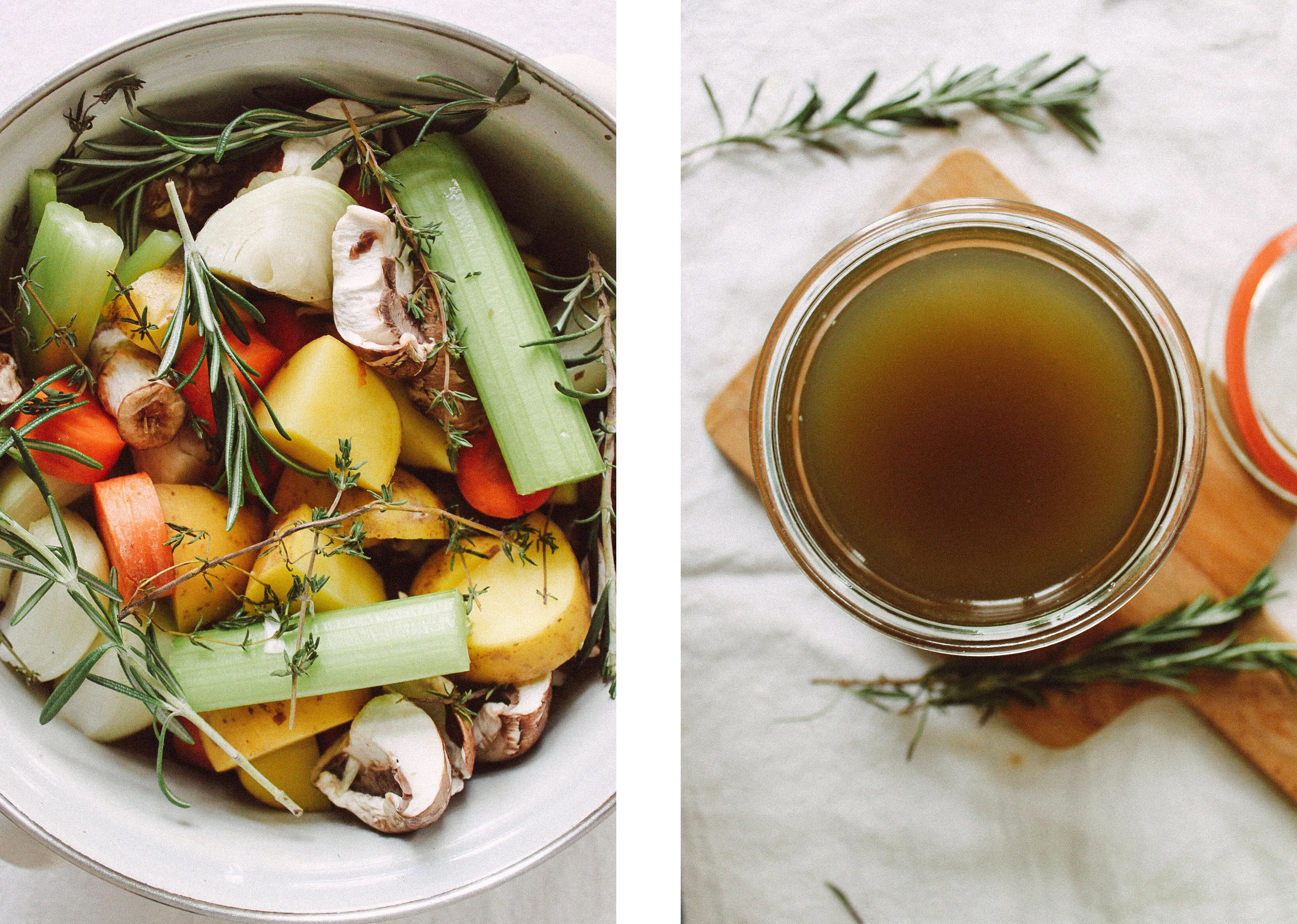 R121 Selbstgemachte Gemüsebrühe