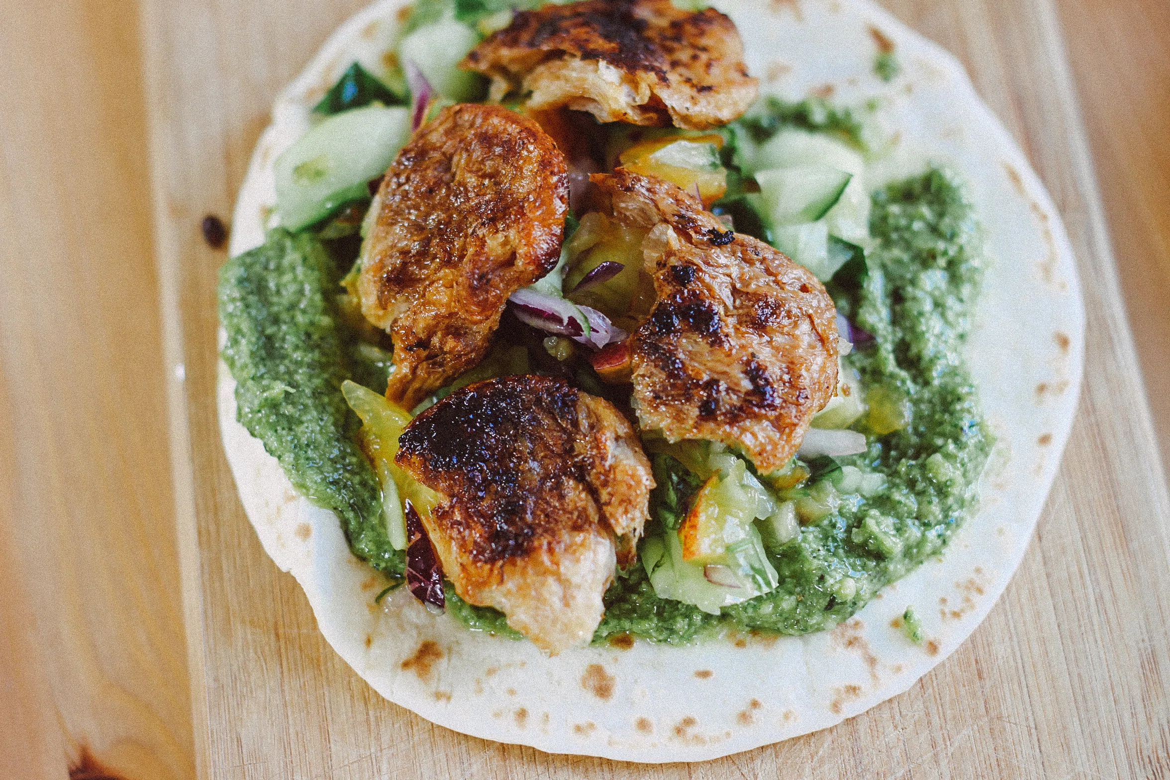 R38 Sommertage mit Pfirsich-Salsa