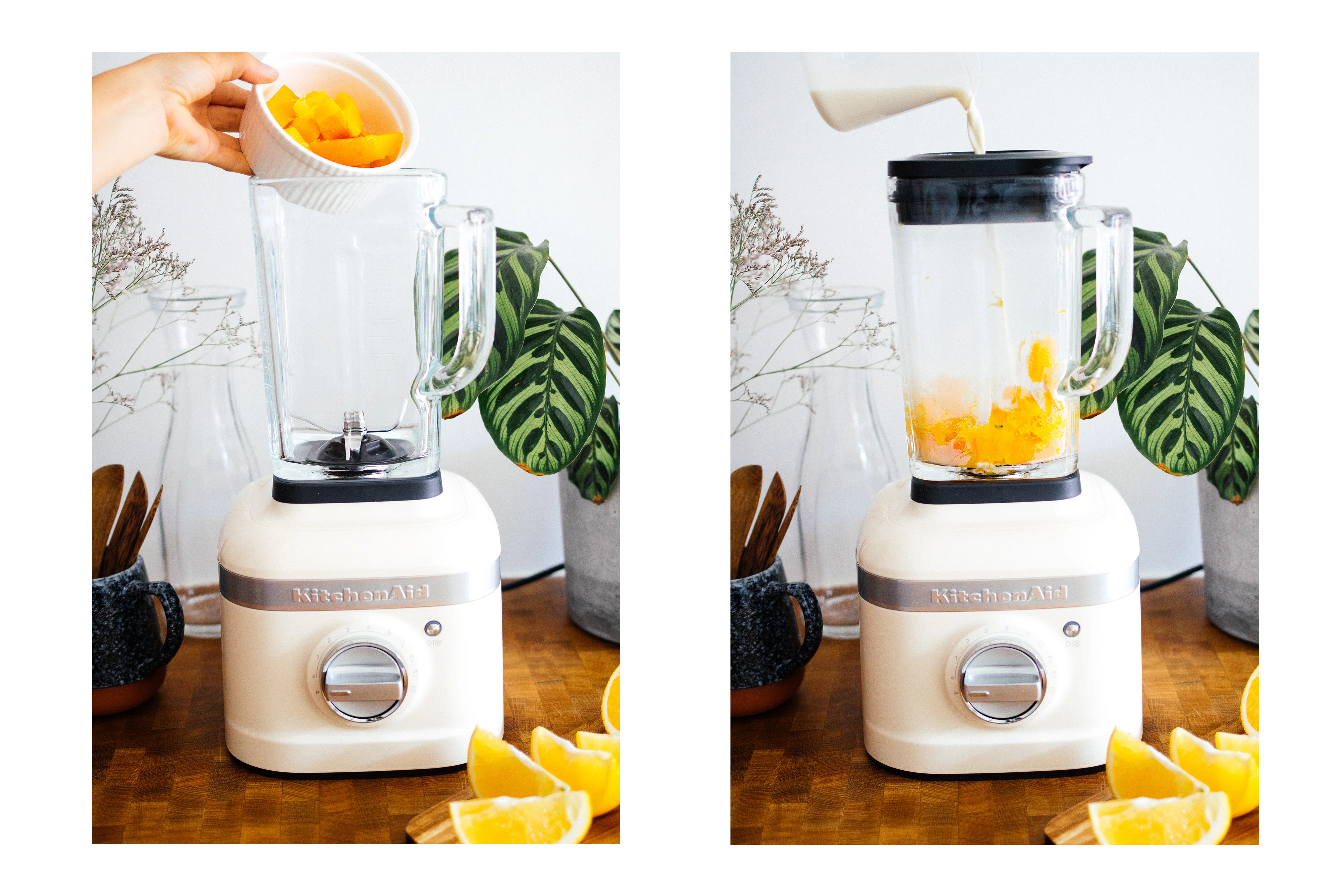 R579 Vegane Kürbis-Pancakes